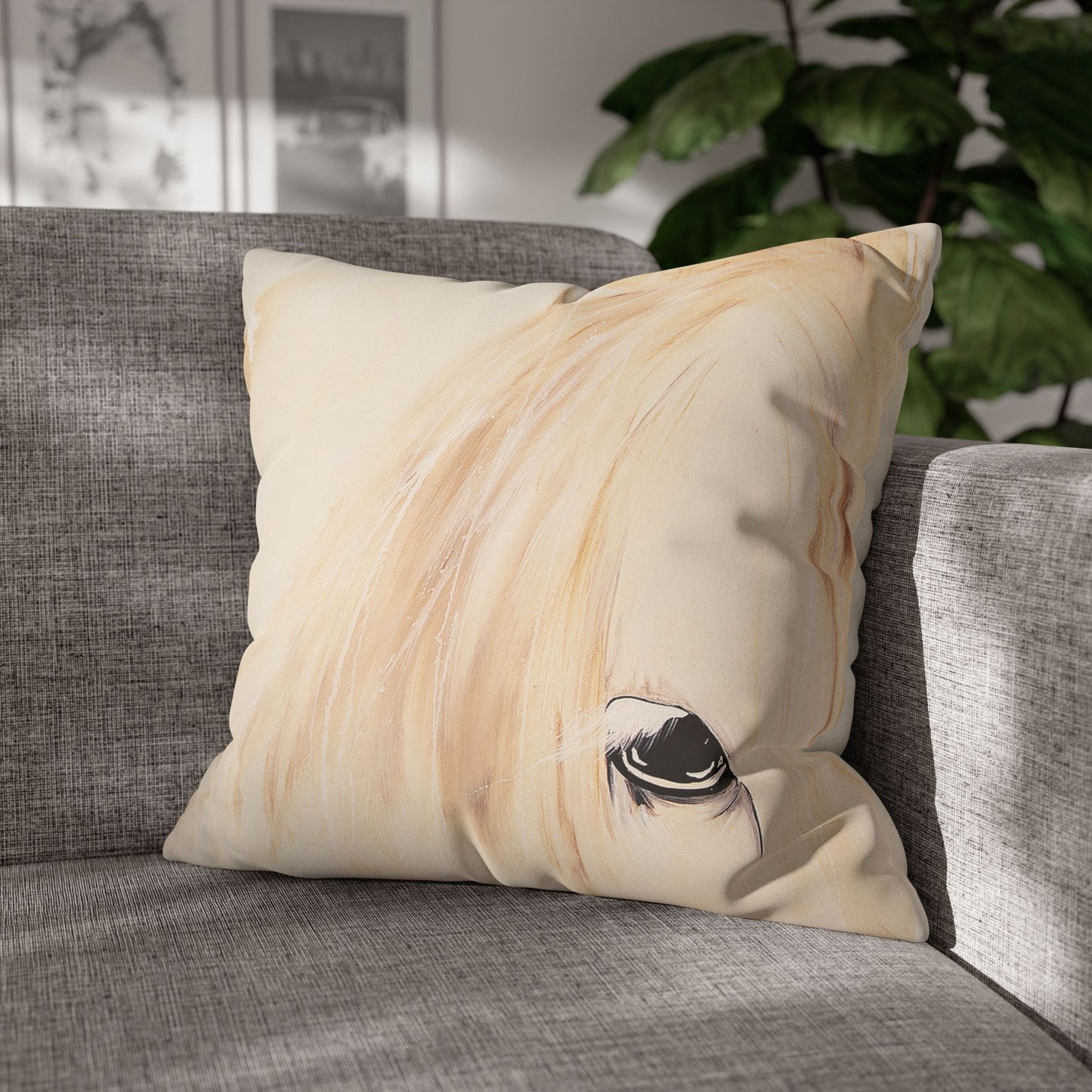 Gentle Soul Faux Suede Pillowcase: Embrace Tranquility and Inner Calm