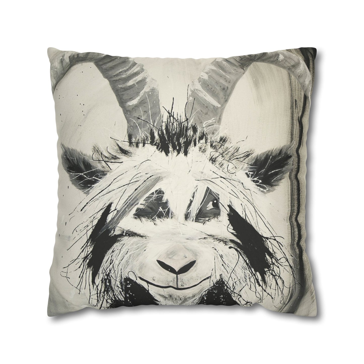 Billy - Faux Suede Square Pillowcase