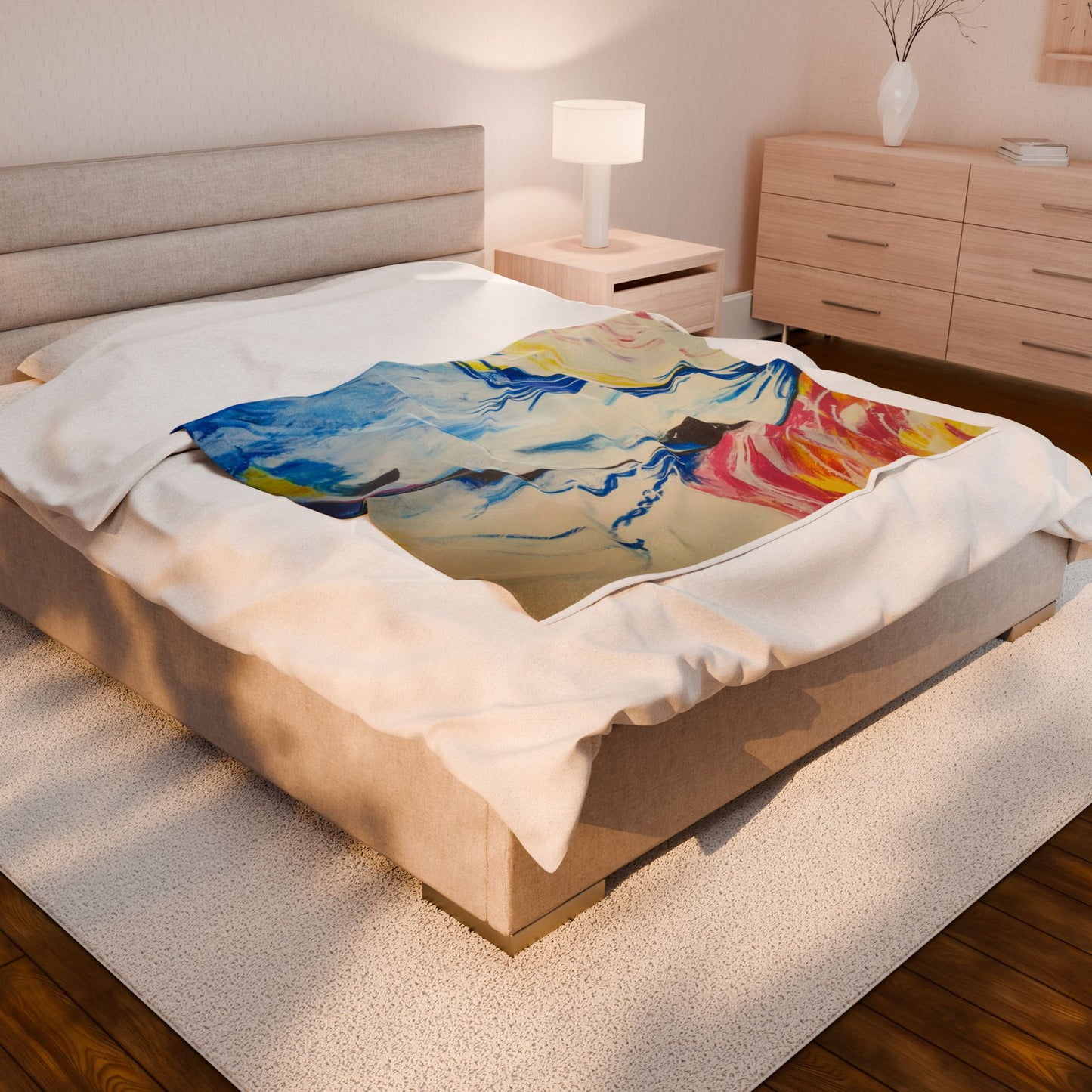 Celestial - Velveteen Plush Blanket