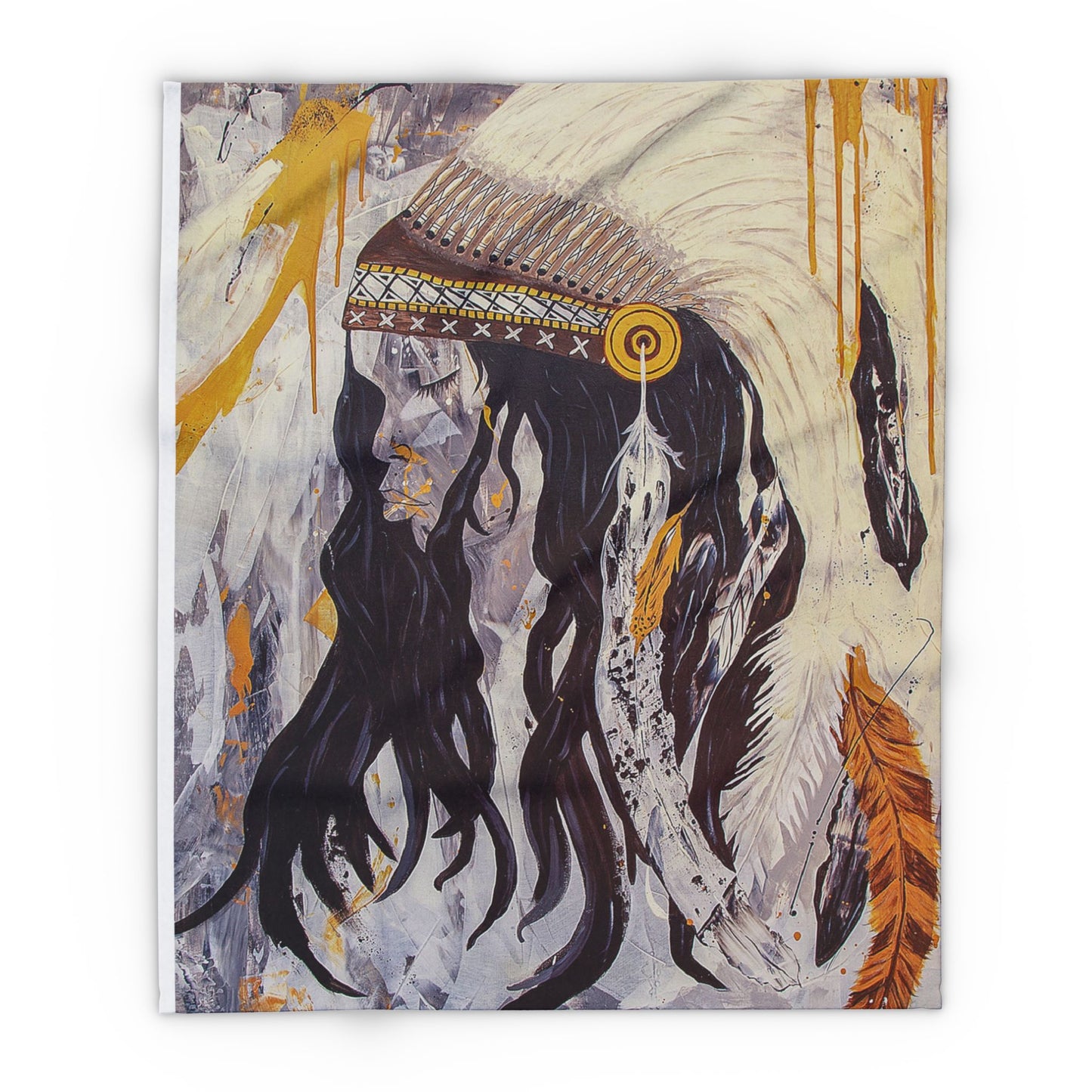 The Dreaming - Arctic Fleece Blanket