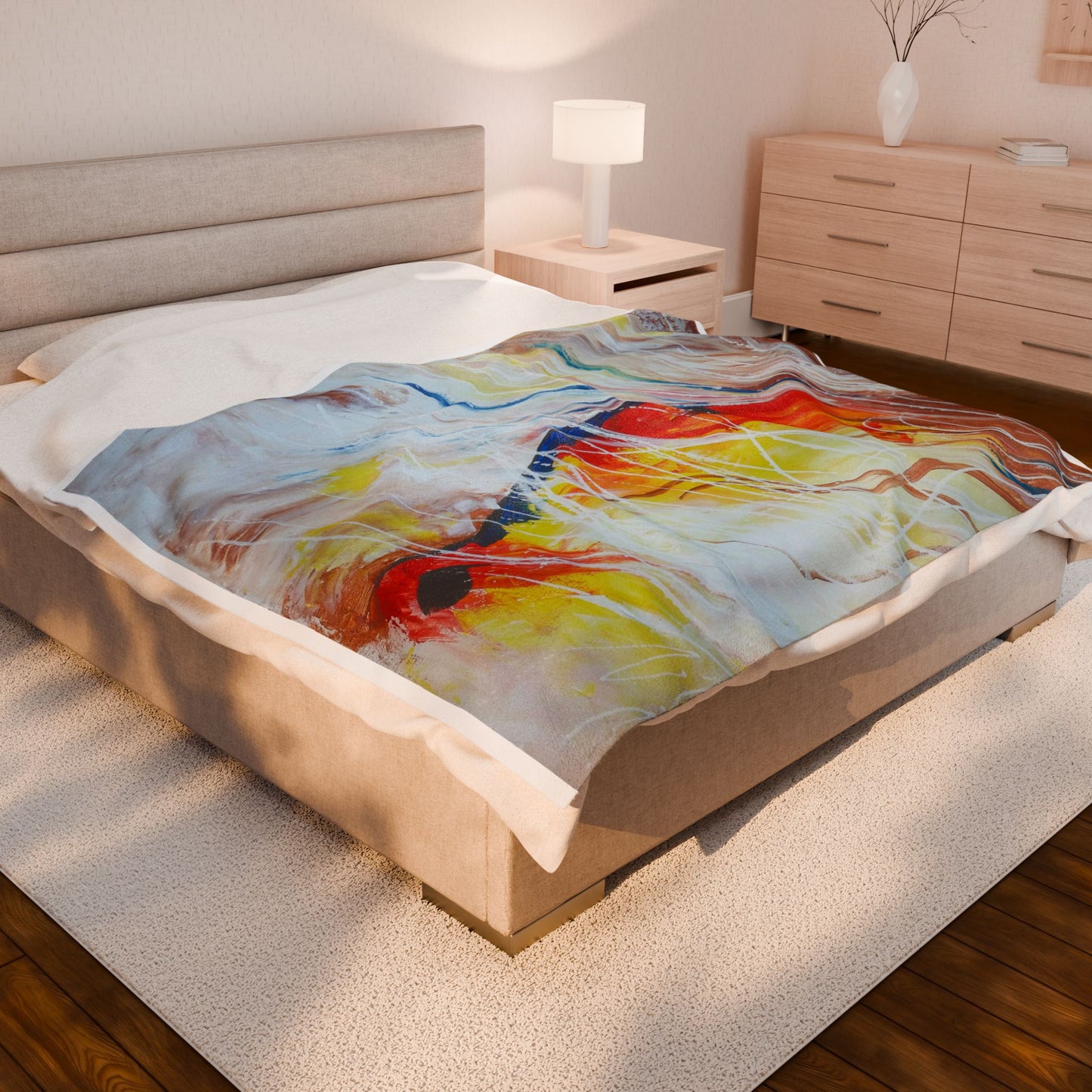 Ember - Velveteen Plush Blanket