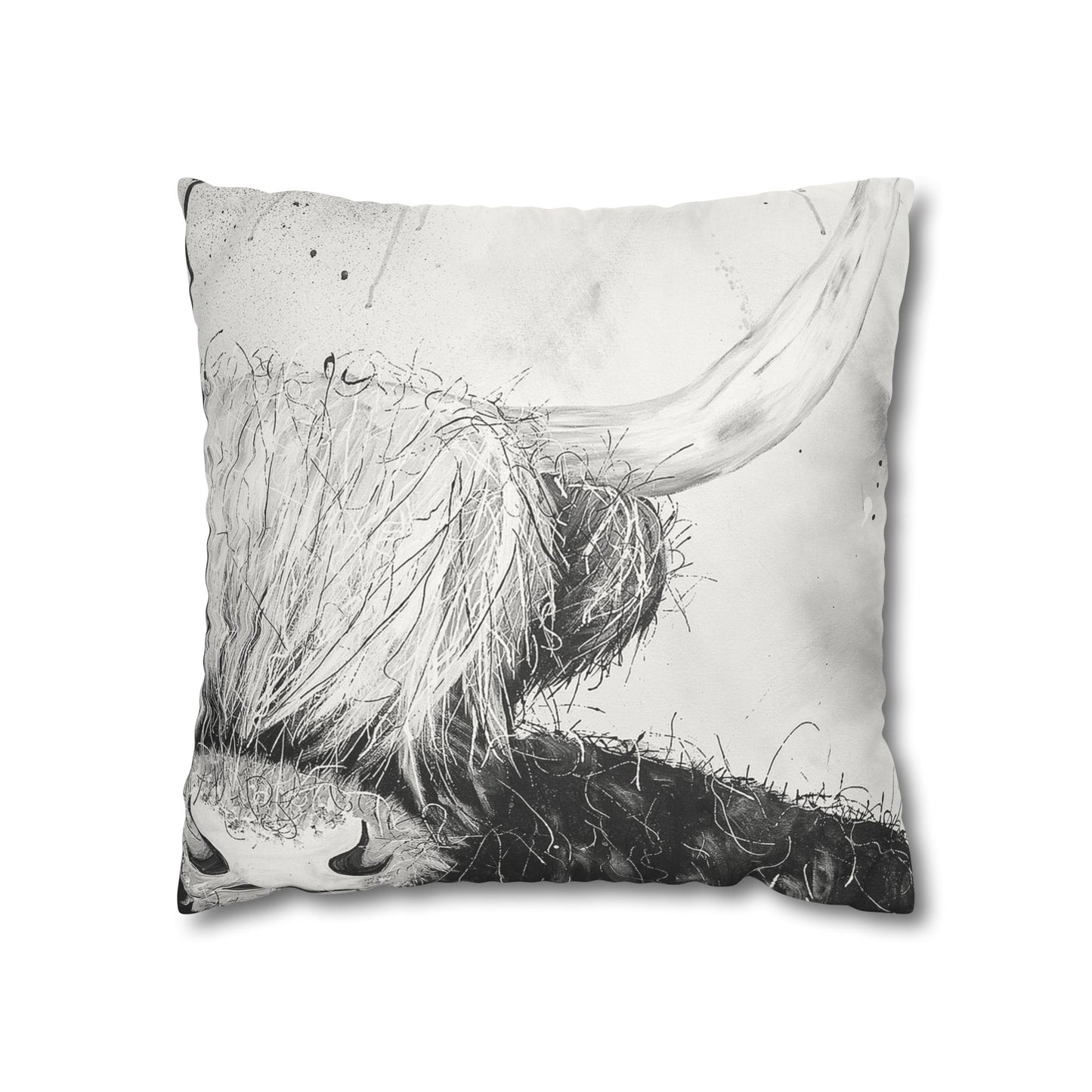 Highlander - Faux Suede Square Pillowcase