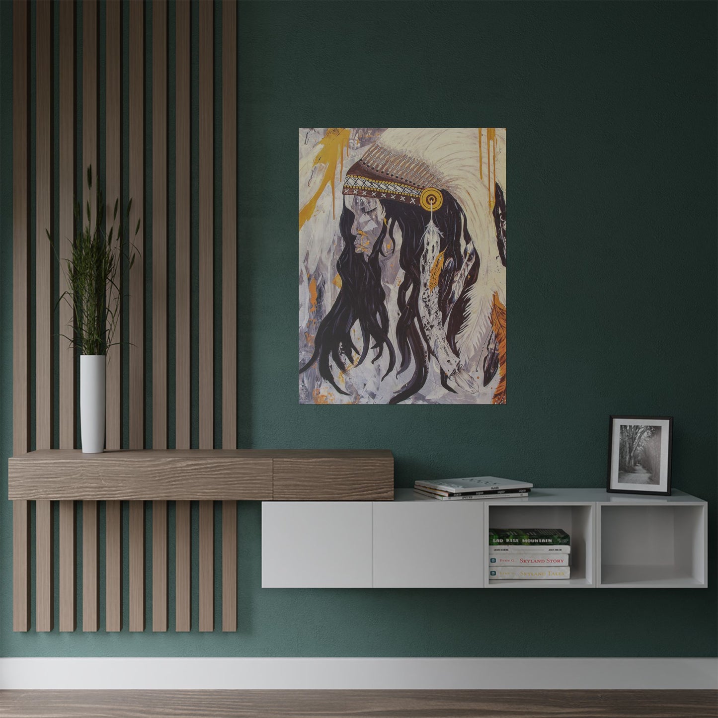 The Dreaming – Mystical Satin Poster for Soulful Spaces