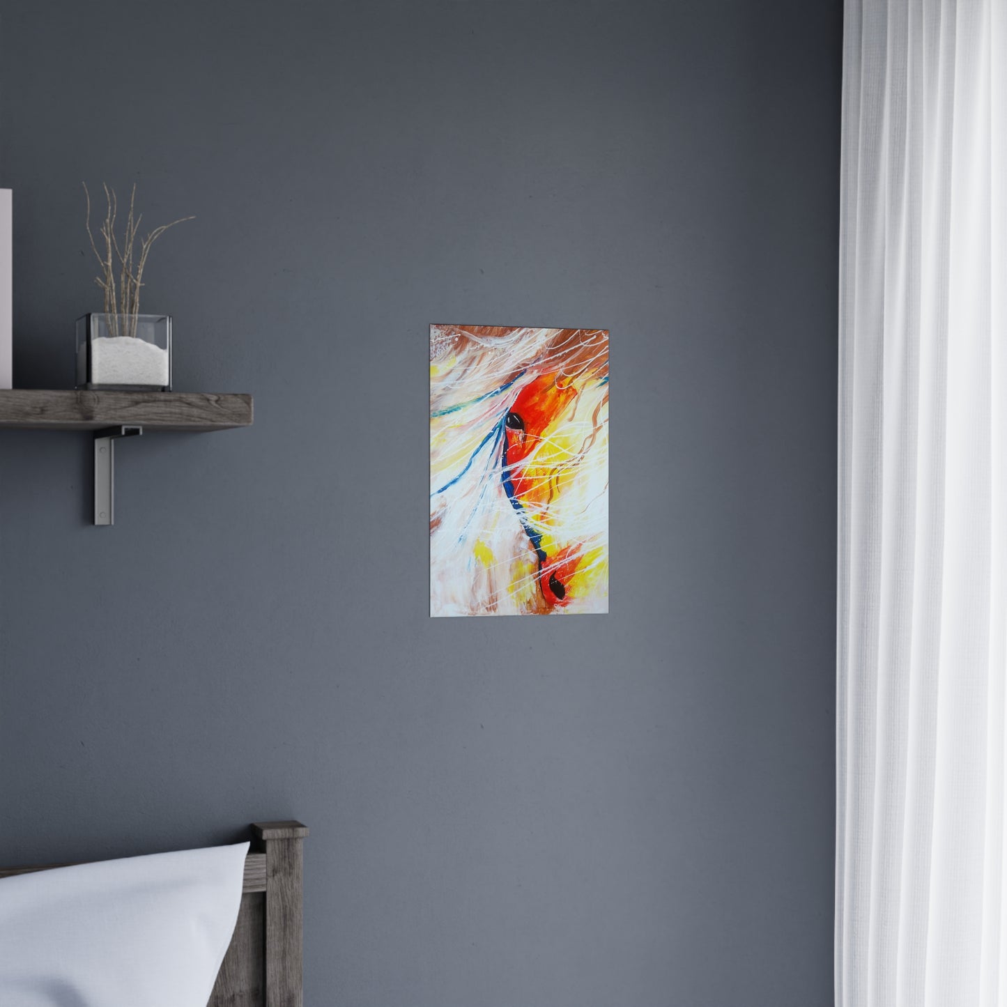 Ember Matte Poster: Ignite Your Space with Fiery Energy