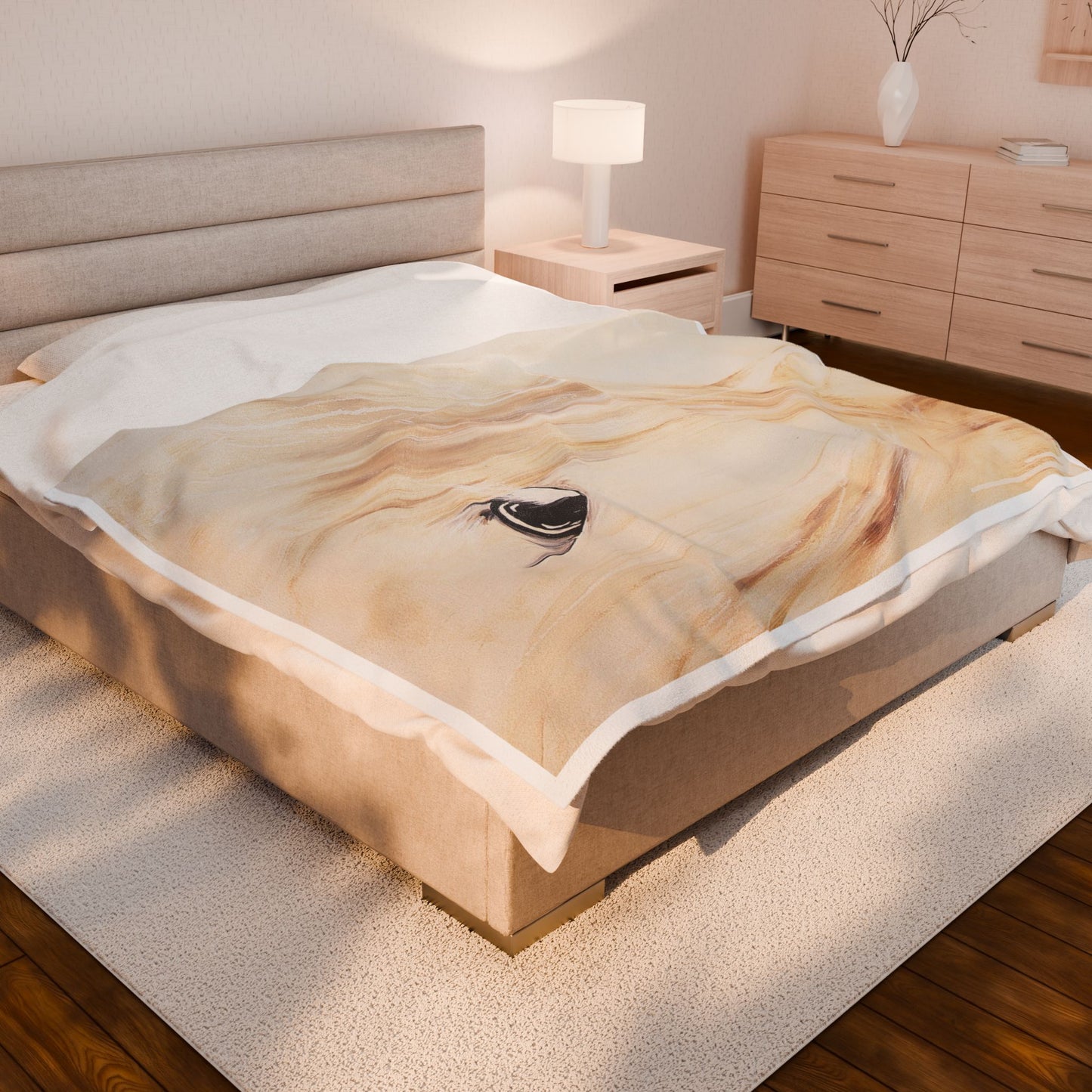 Gentle Soul - Velveteen Plush Blanket