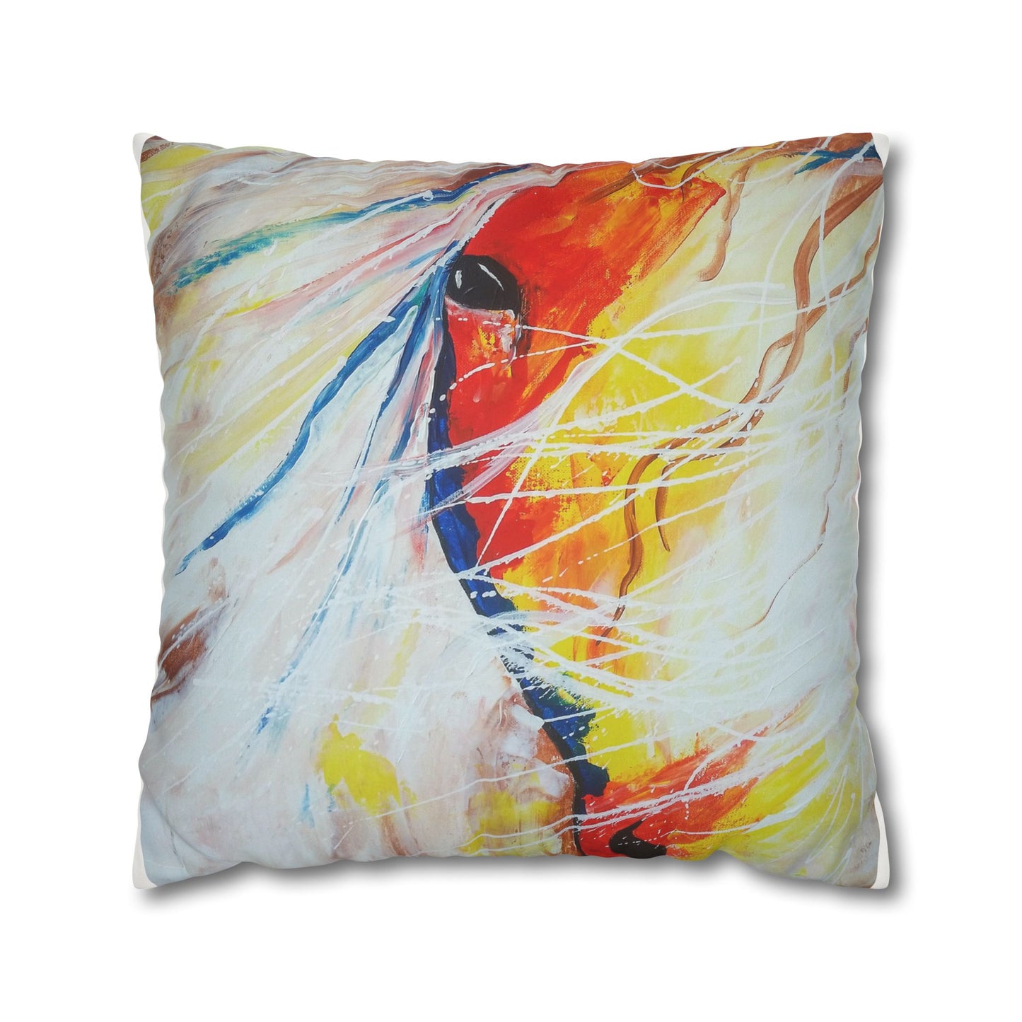 Ember Faux Suede Pillowcase: Ignite Your Space with Passionate Spirit
