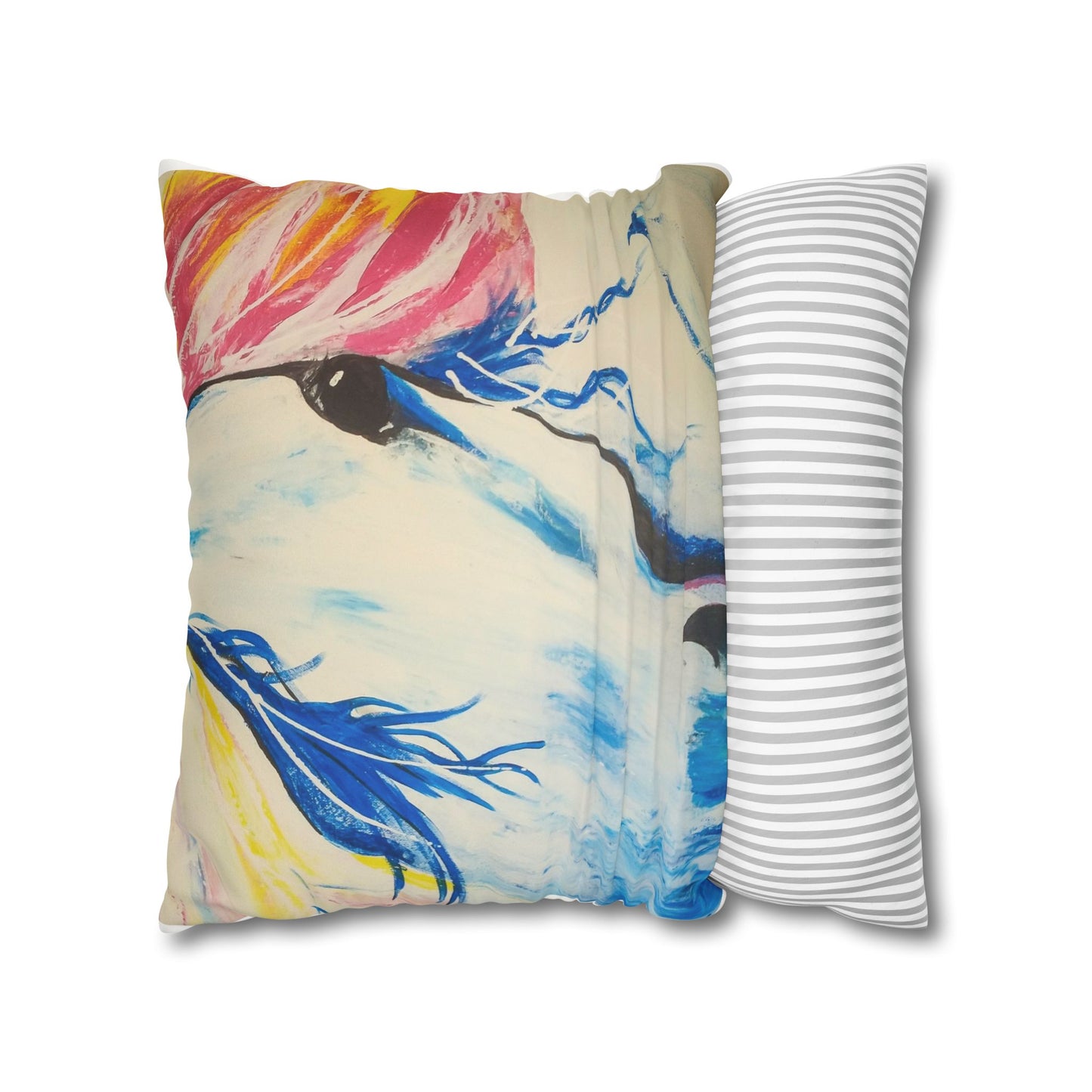 Celestial Faux Suede Pillowcase: Embrace the Magic of the Cosmos