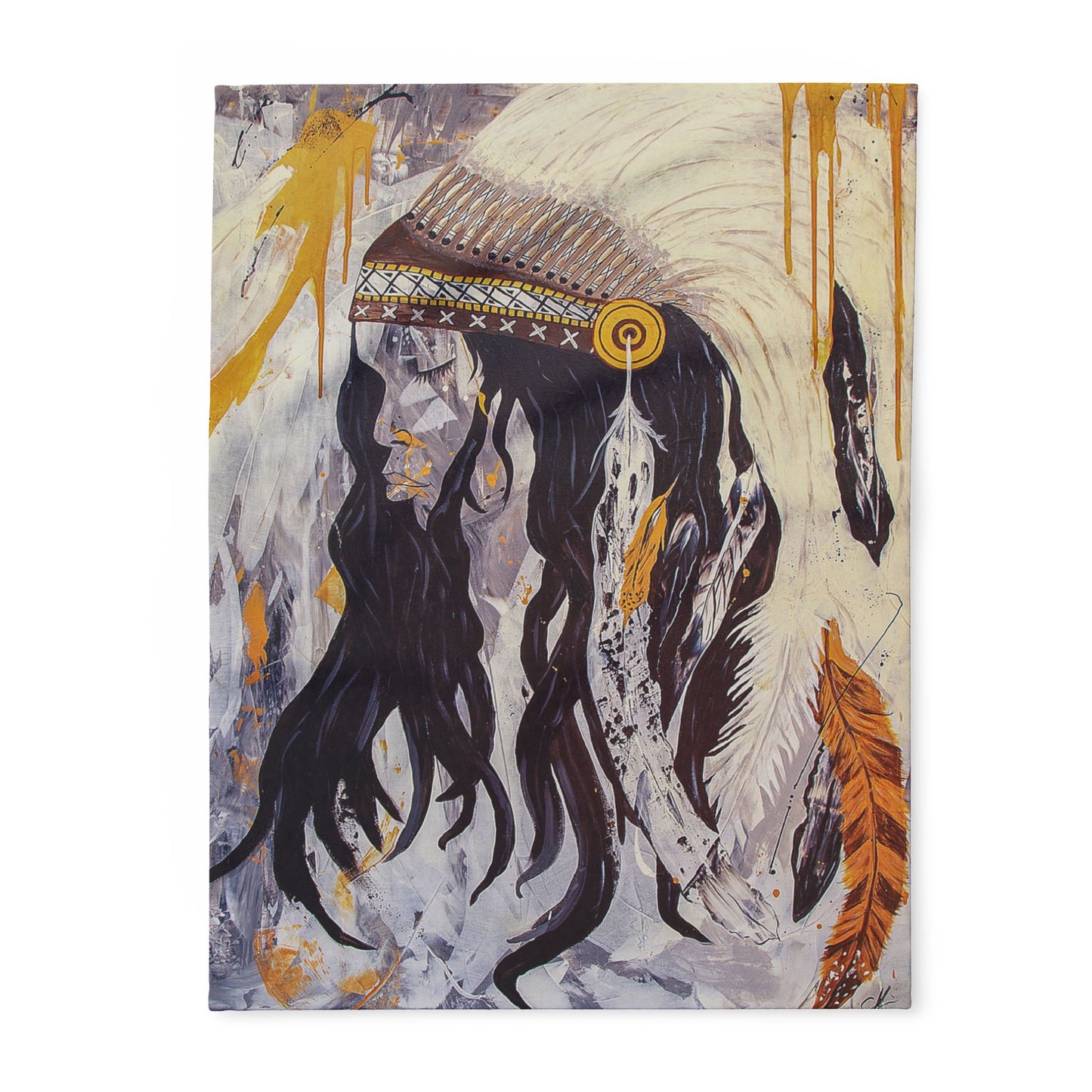 The Dreaming - Arctic Fleece Blanket