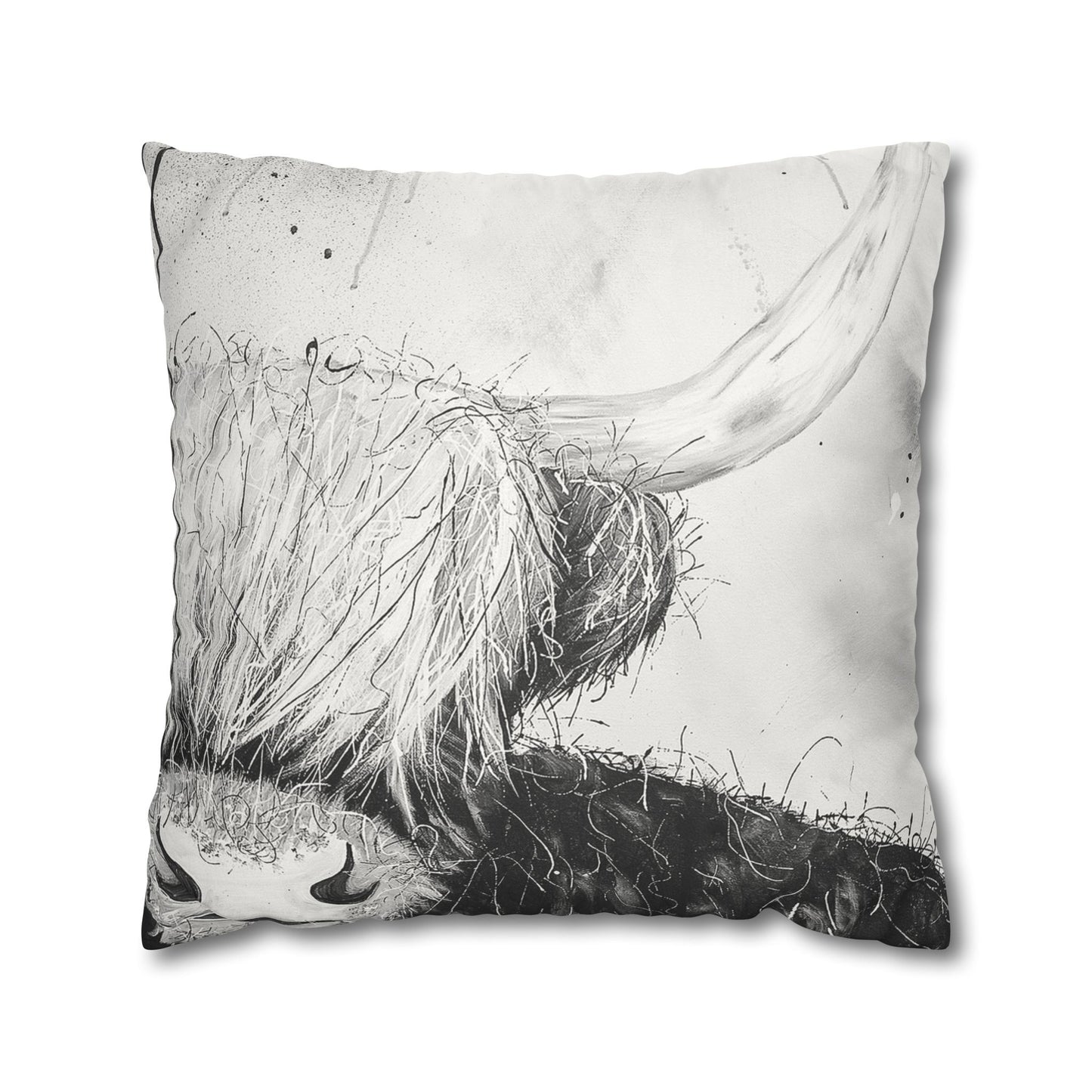 Highlander - Faux Suede Square Pillowcase