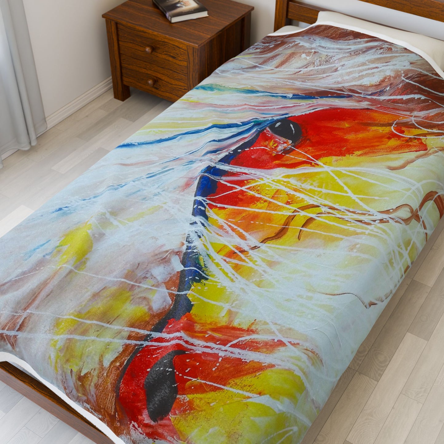 Ember - Velveteen Plush Blanket