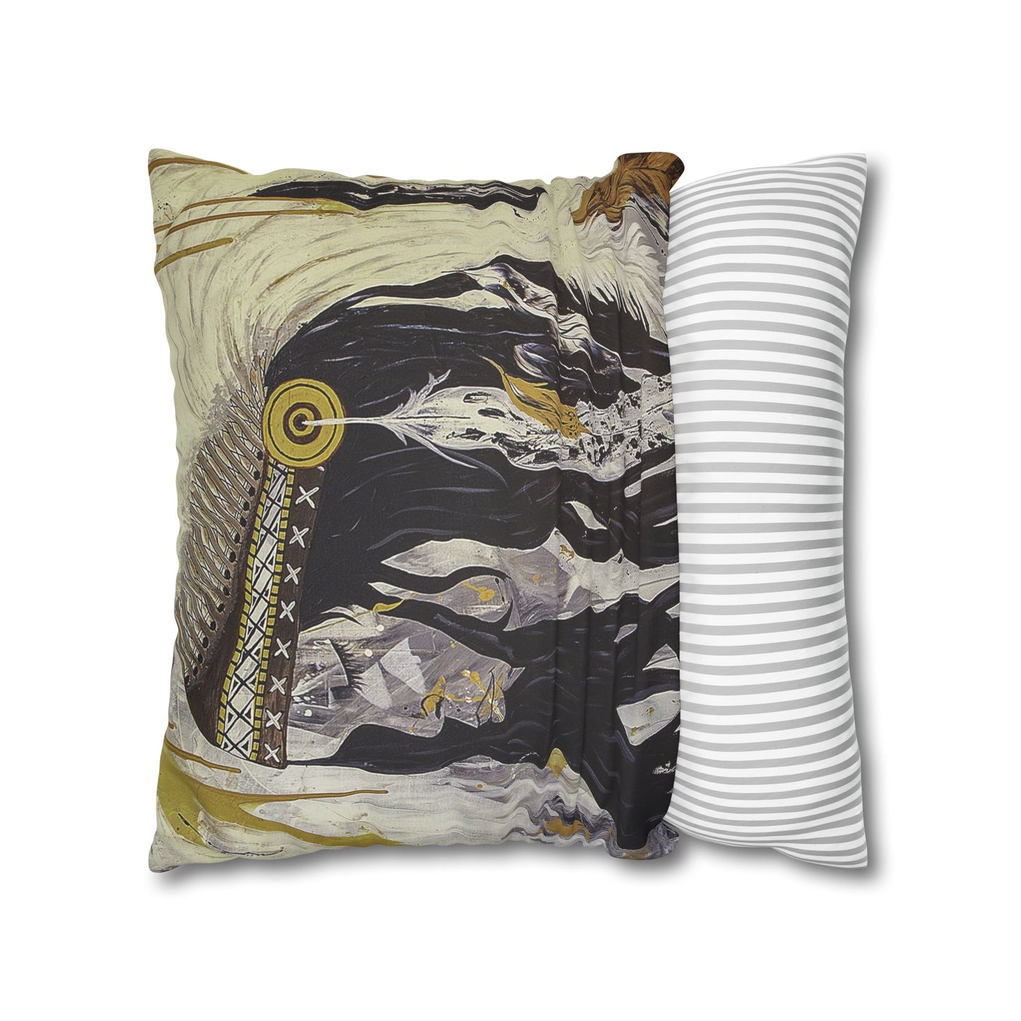 The Dreaming - Faux Suede Square Pillowcase