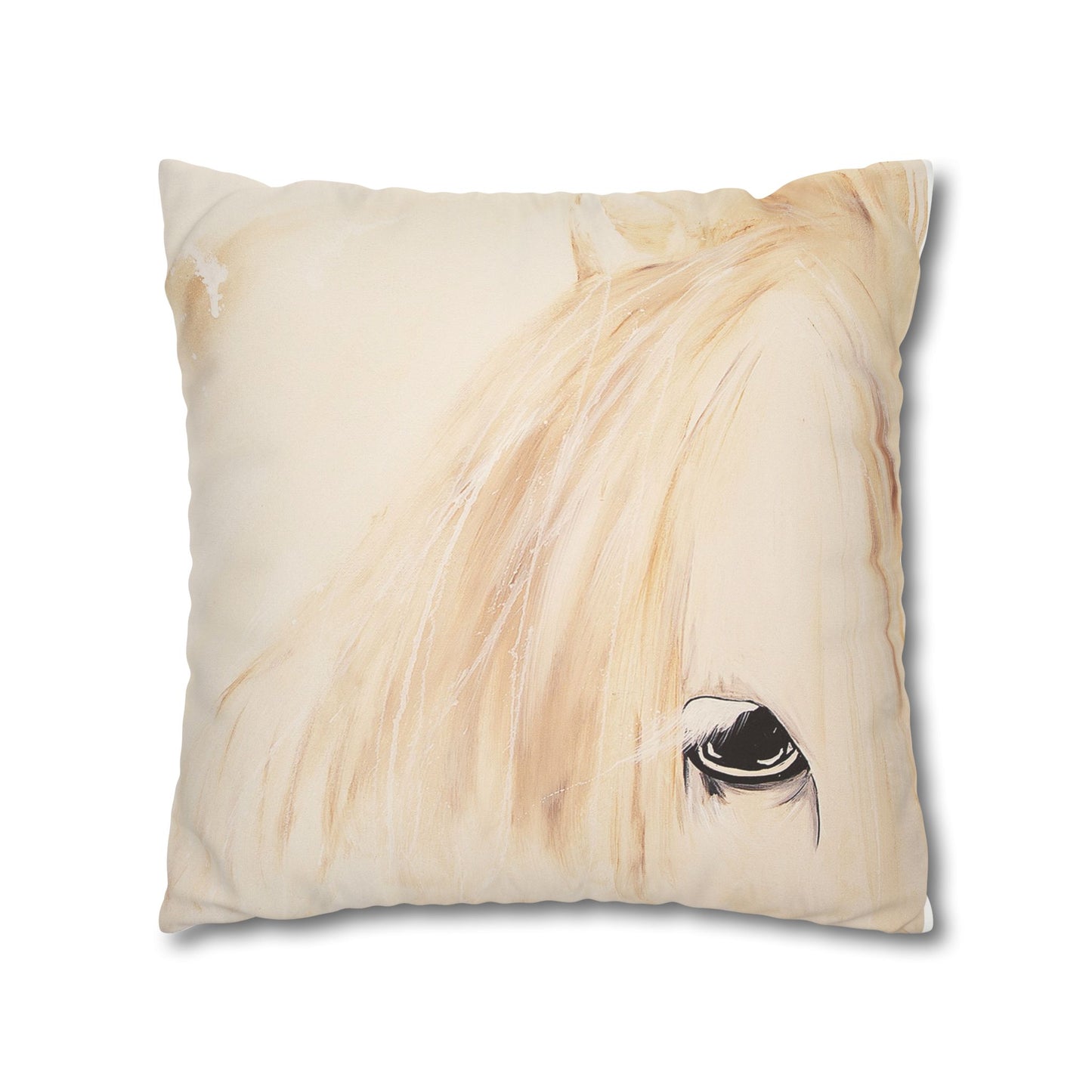 Gentle Soul Faux Suede Pillowcase: Embrace Tranquility and Inner Calm