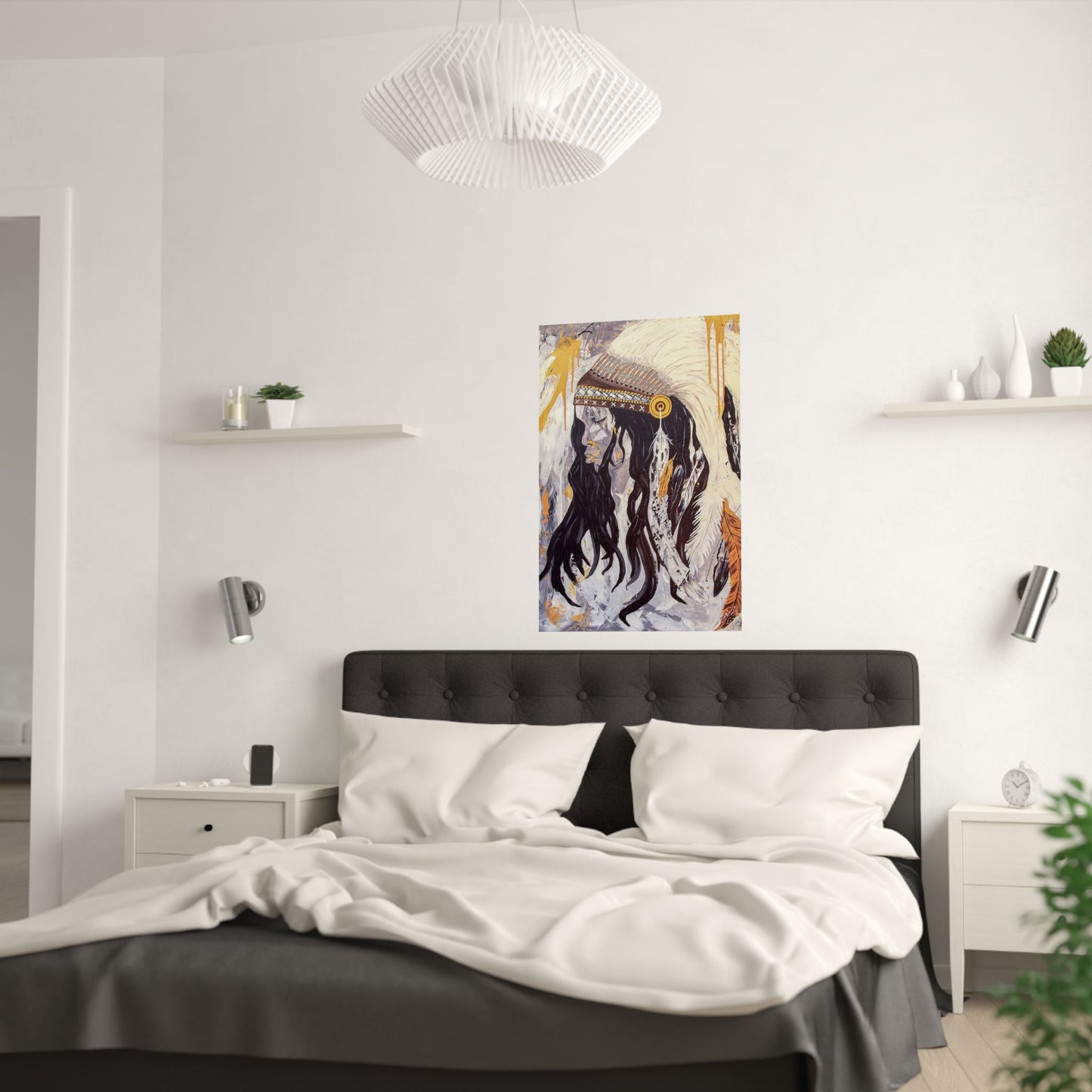 The Dreaming - The Dreaming Satin Poster: A Tribute to nature’s serenity and spiritual beauty
