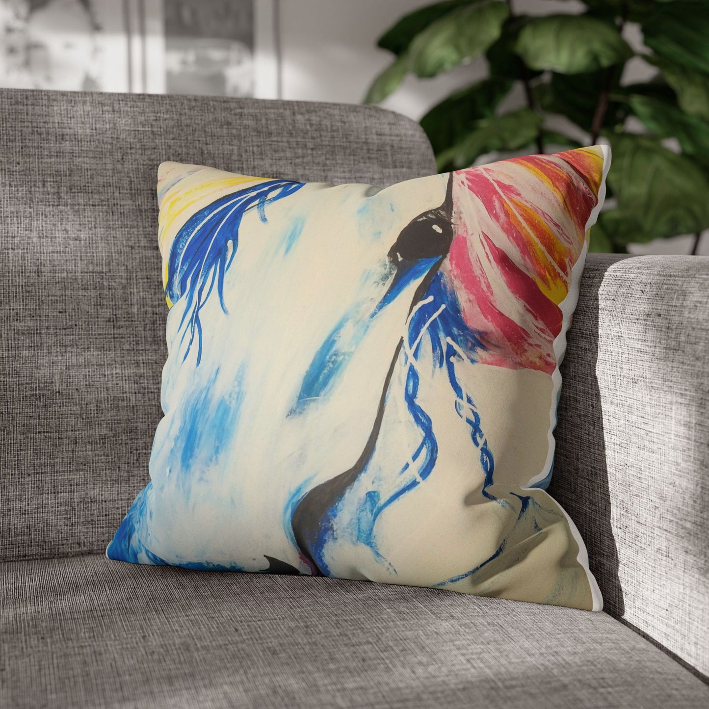 Celestial Faux Suede Pillowcase: Embrace the Magic of the Cosmos