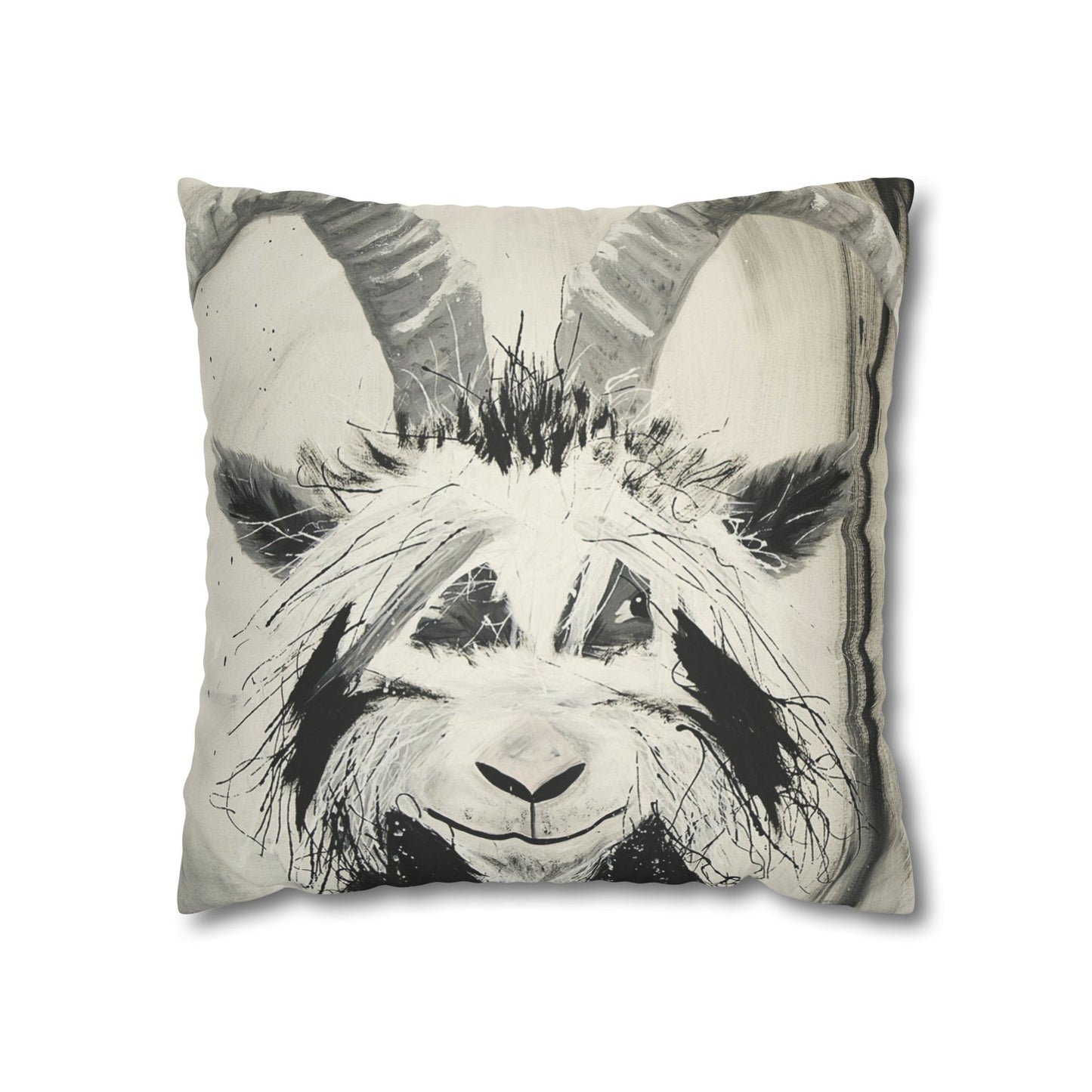 Billy - Faux Suede Square Pillowcase