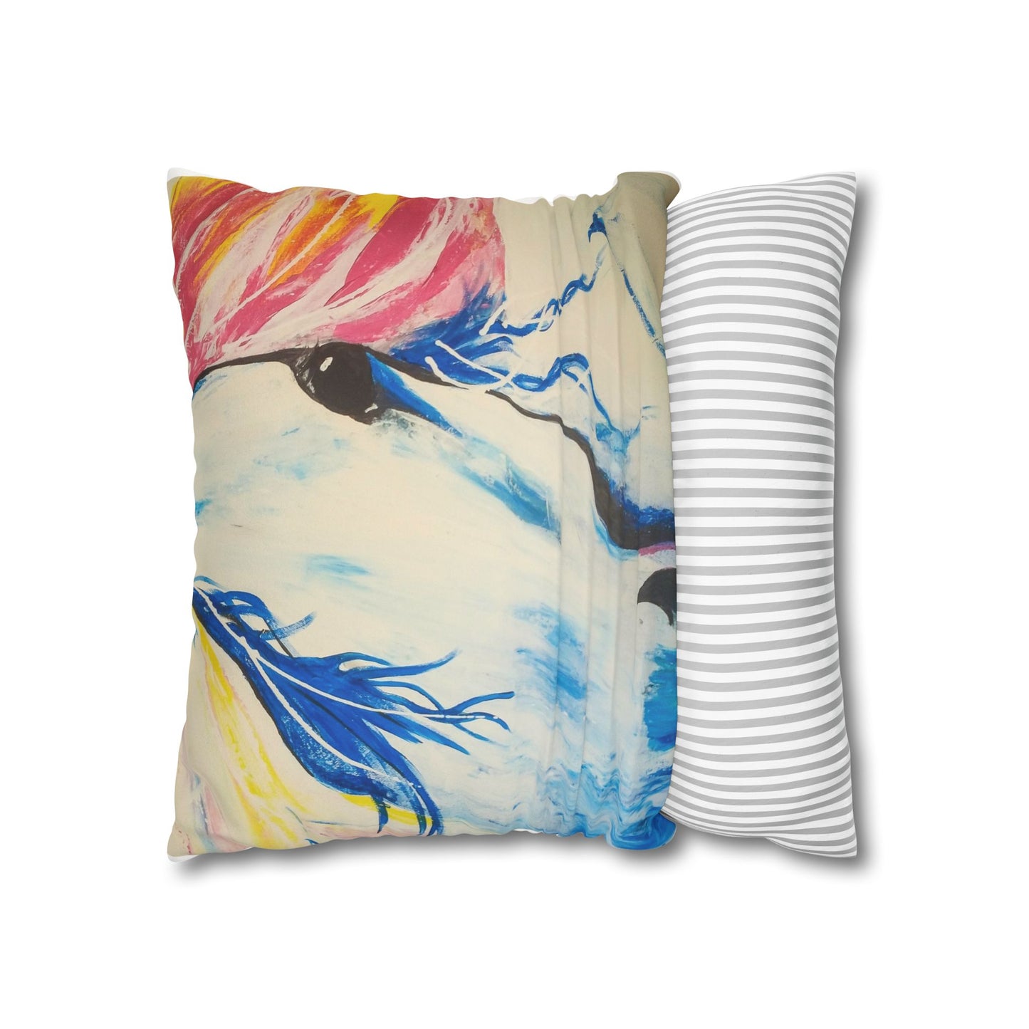 Celestial Faux Suede Pillowcase: Embrace the Magic of the Cosmos