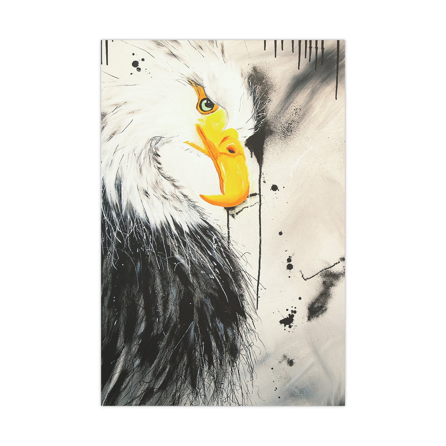 Majestic Eagle Satin Poster: Unleash the Power and Freedom of the Skies