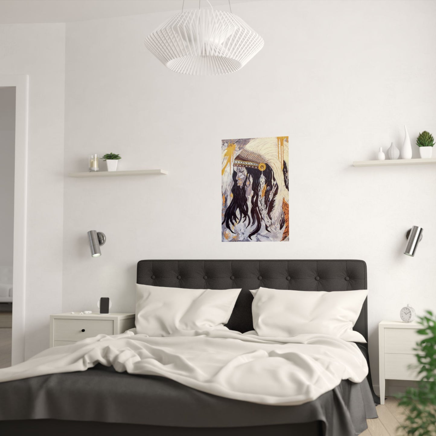 The Dreaming - The Dreaming Satin Poster: A Tribute to nature’s serenity and spiritual beauty