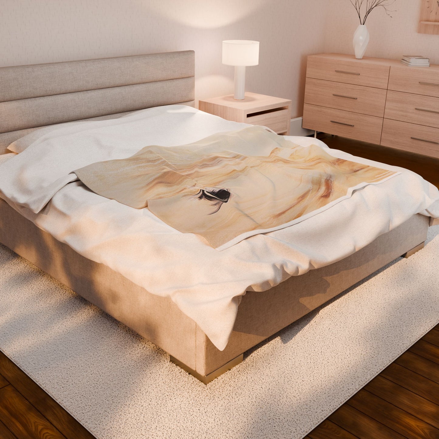 Gentle Soul - Velveteen Plush Blanket
