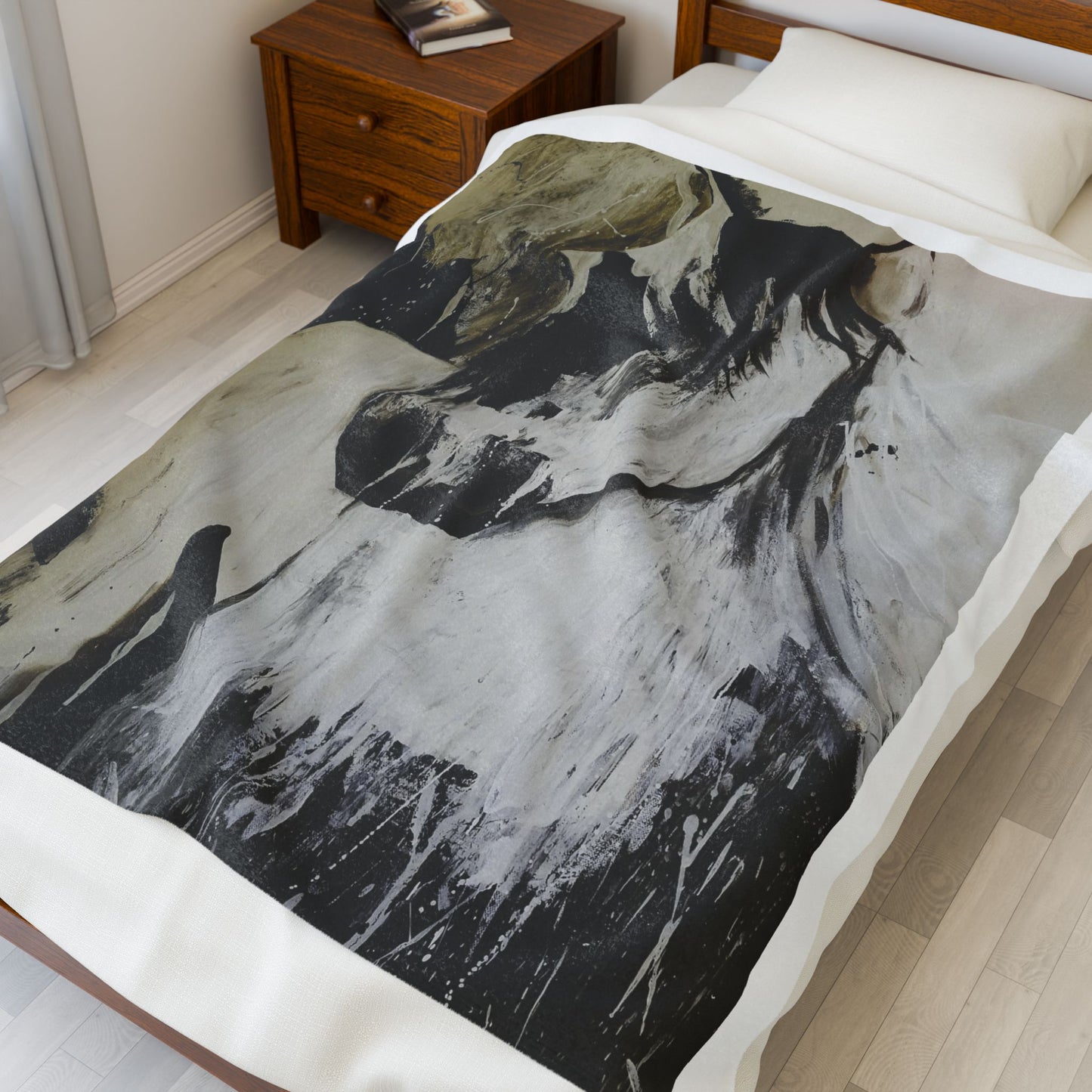 Phantom - Velveteen Plush Blanket