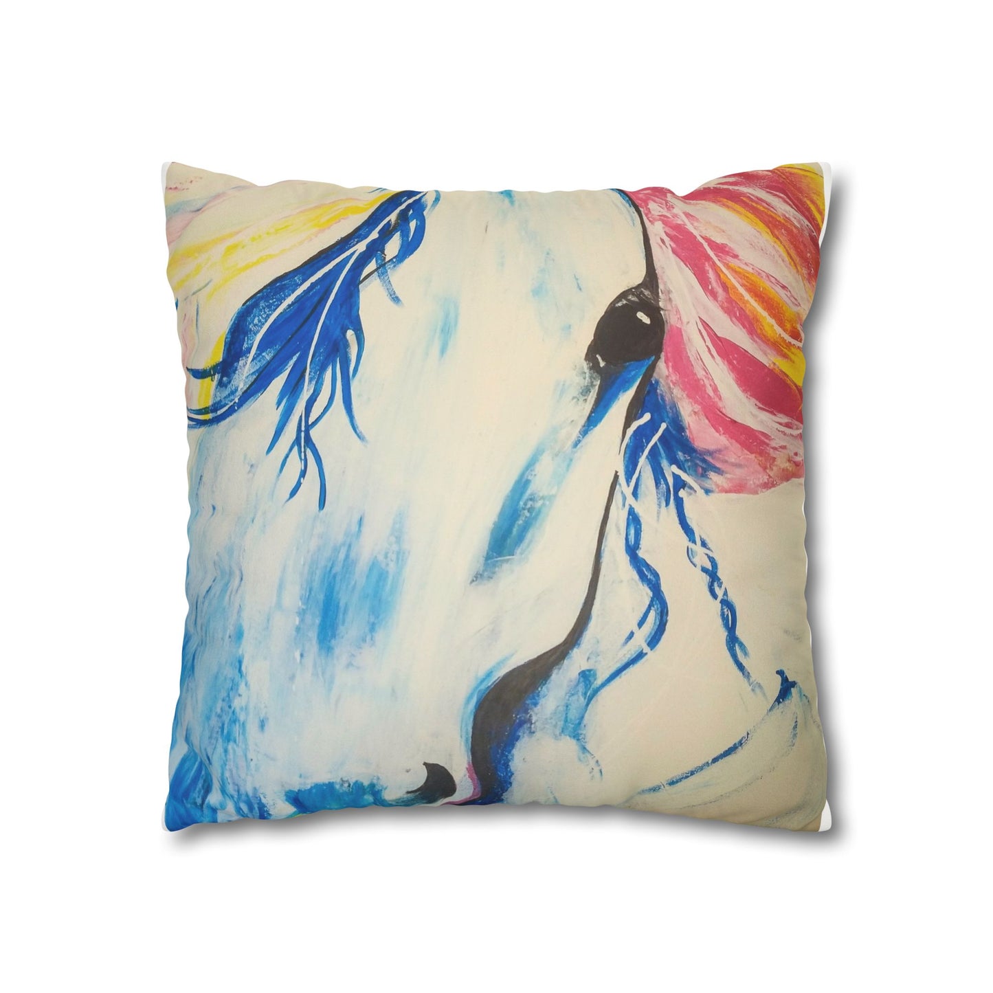 Celestial Faux Suede Pillowcase: Embrace the Magic of the Cosmos