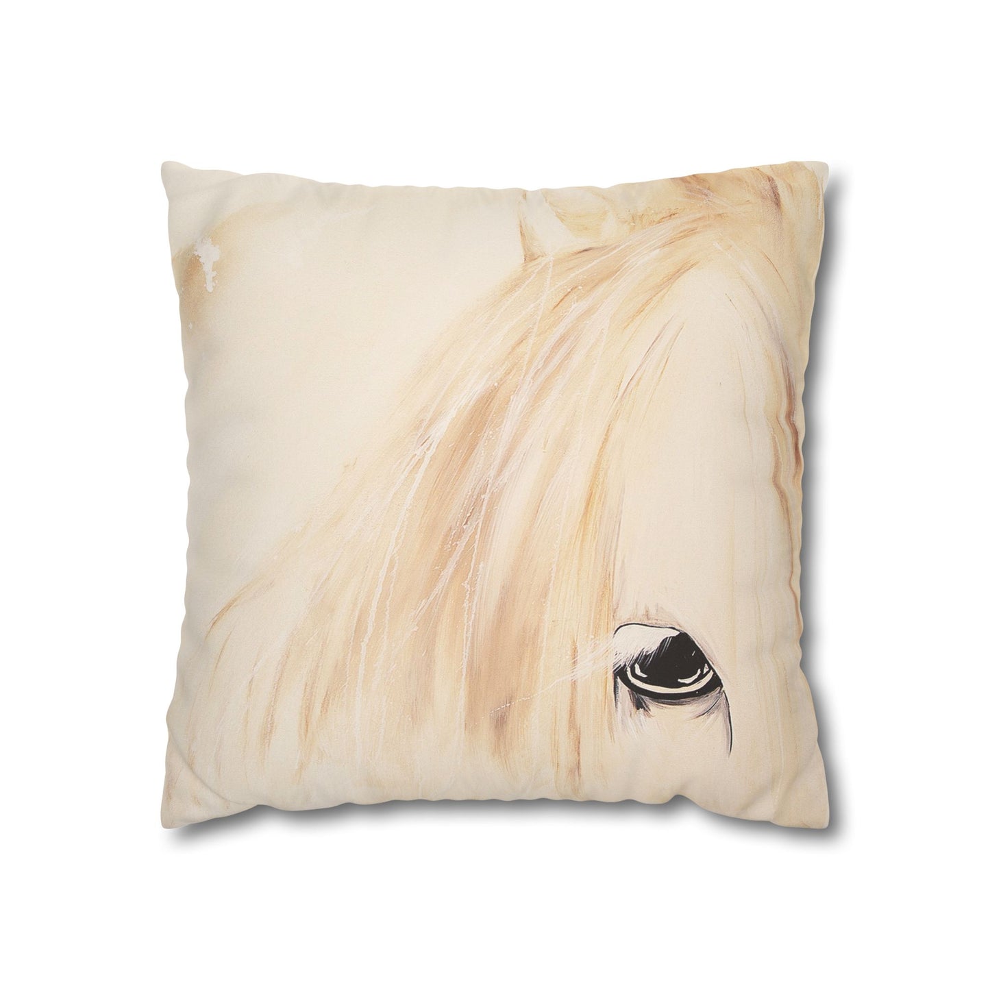 Gentle Soul Faux Suede Pillowcase: Embrace Tranquility and Inner Calm