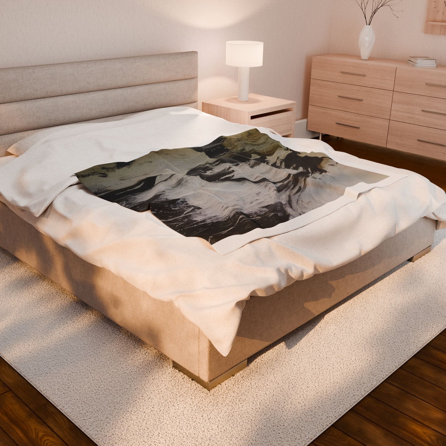 Phantom - Velveteen Plush Blanket