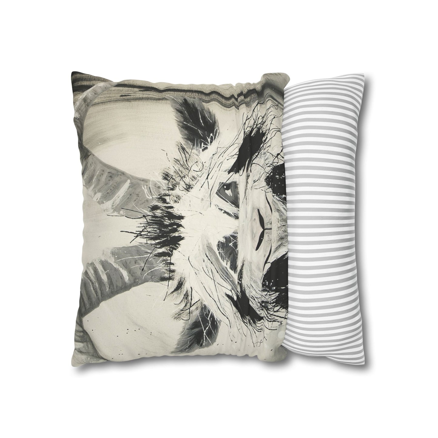 Billy - Faux Suede Square Pillowcase