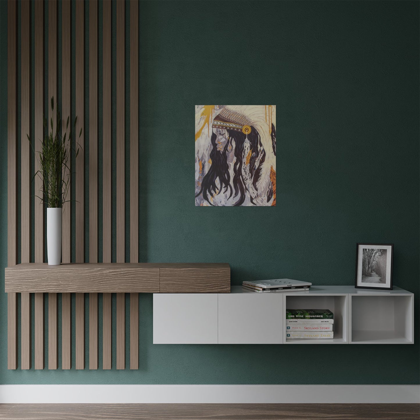 The Dreaming – Mystical Satin Poster for Soulful Spaces