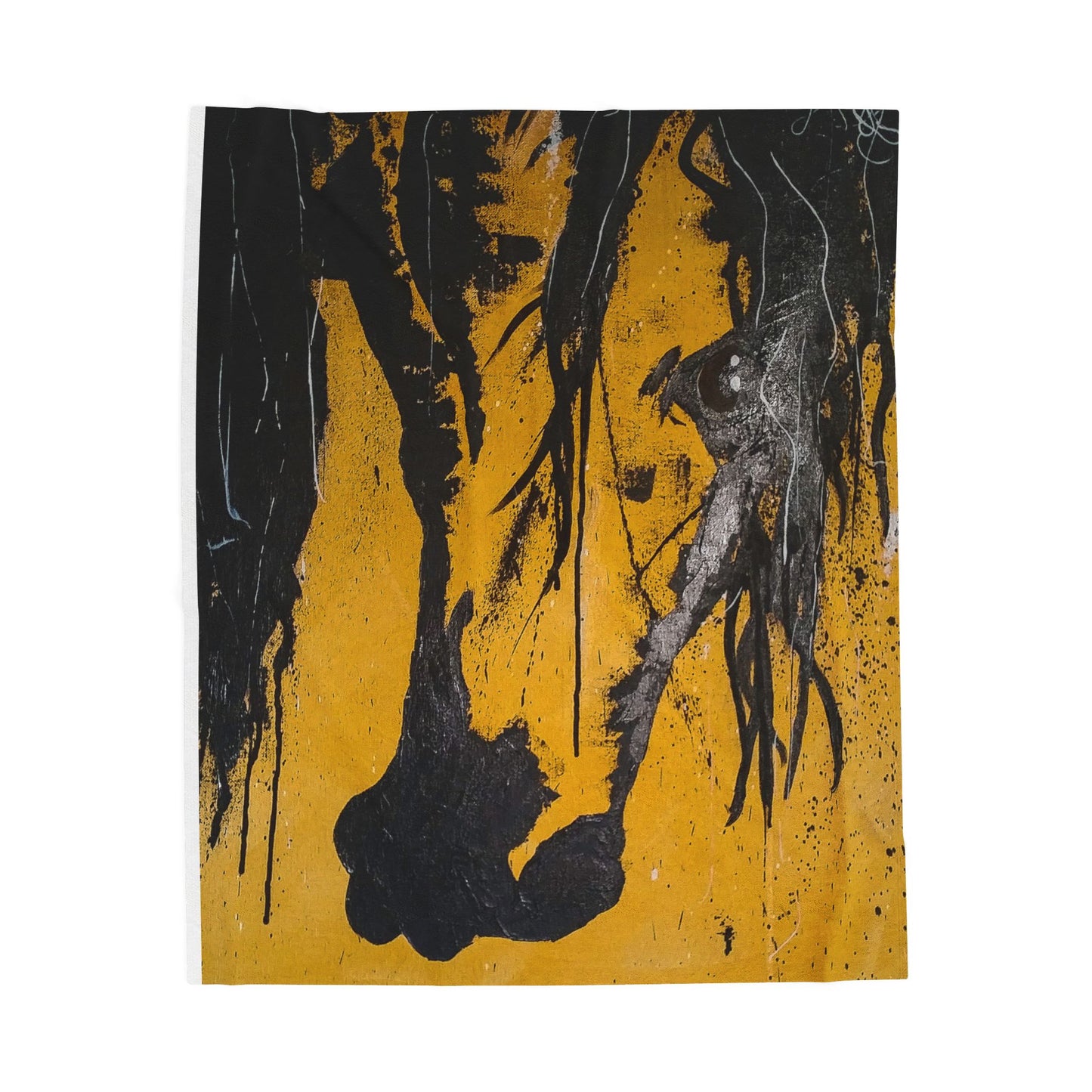 Onyx - Velveteen Plush Blanket