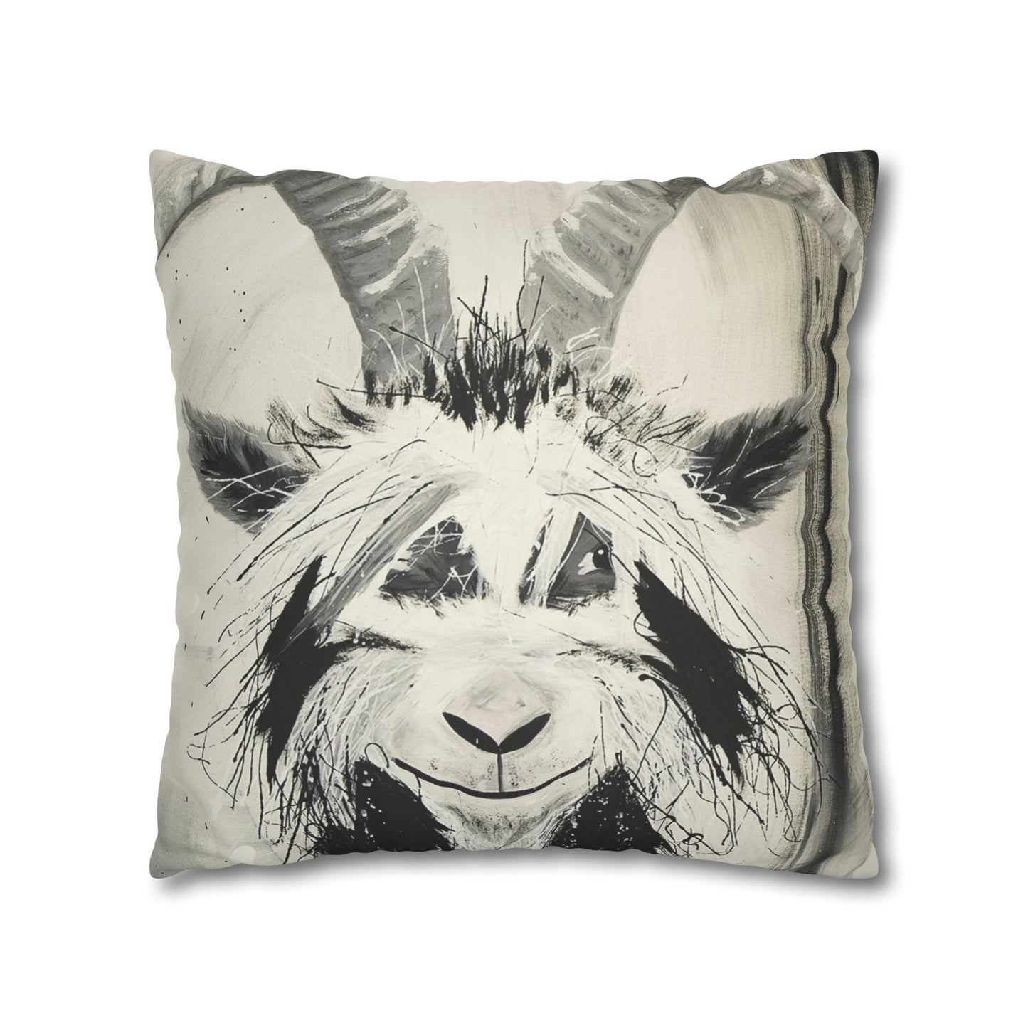 Billy - Faux Suede Square Pillowcase