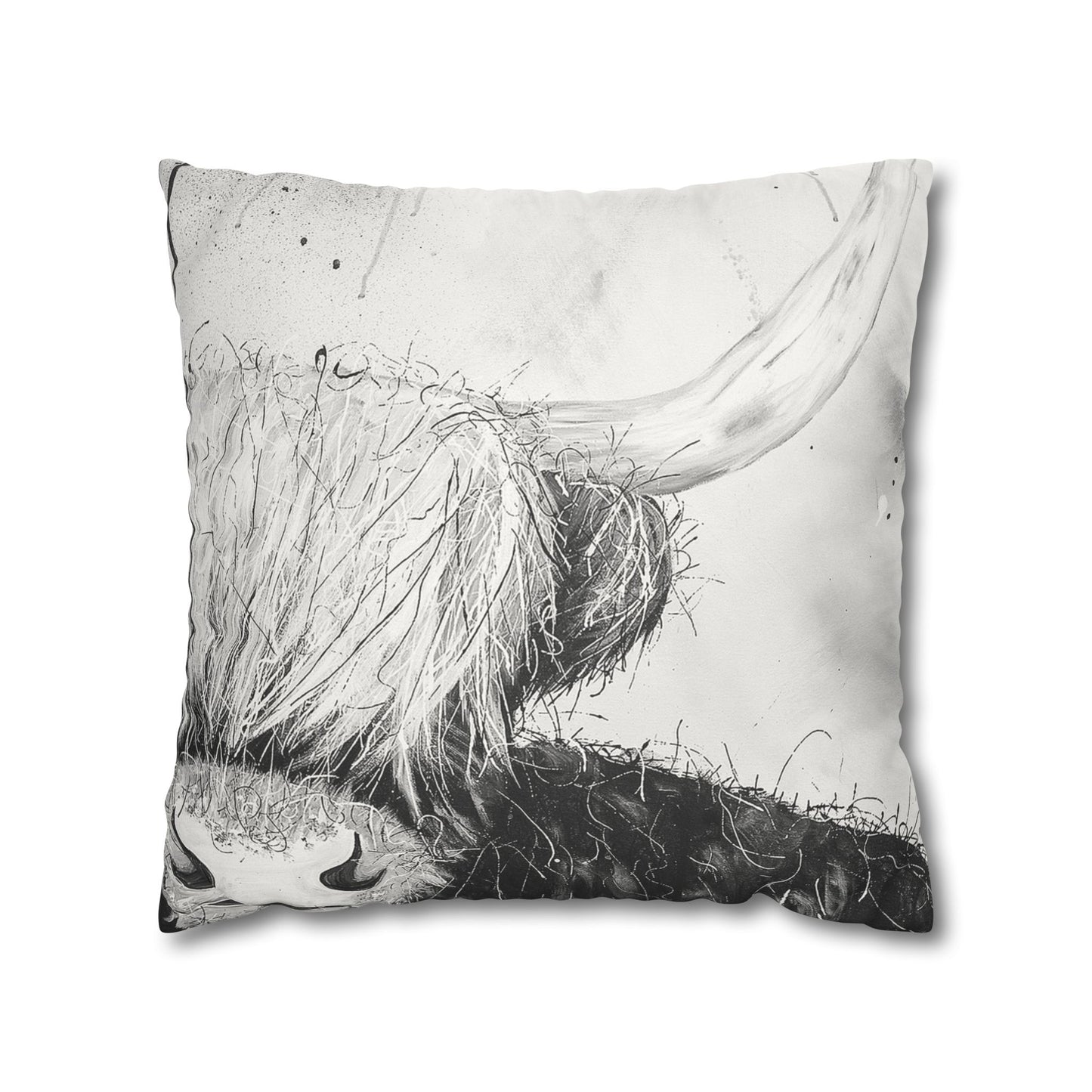 Highlander - Faux Suede Square Pillowcase