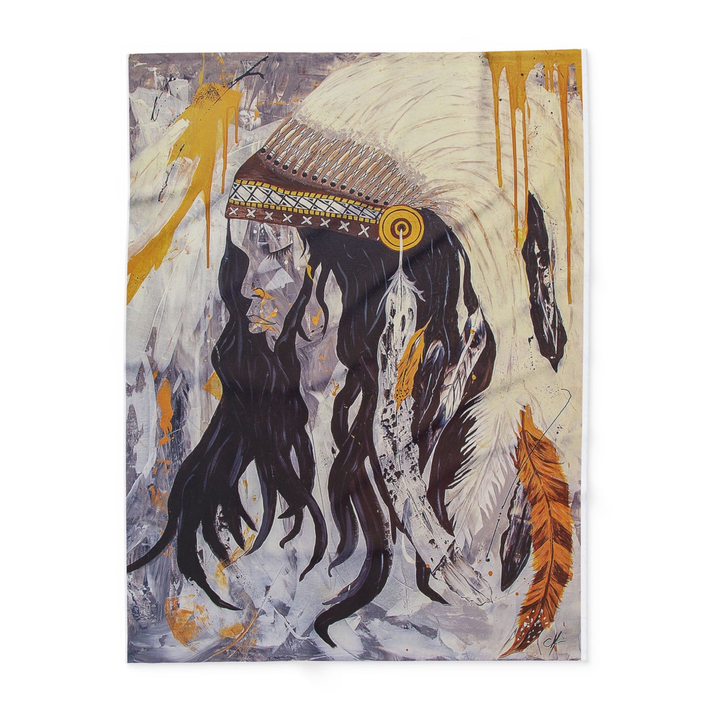 The Dreaming - Arctic Fleece Blanket