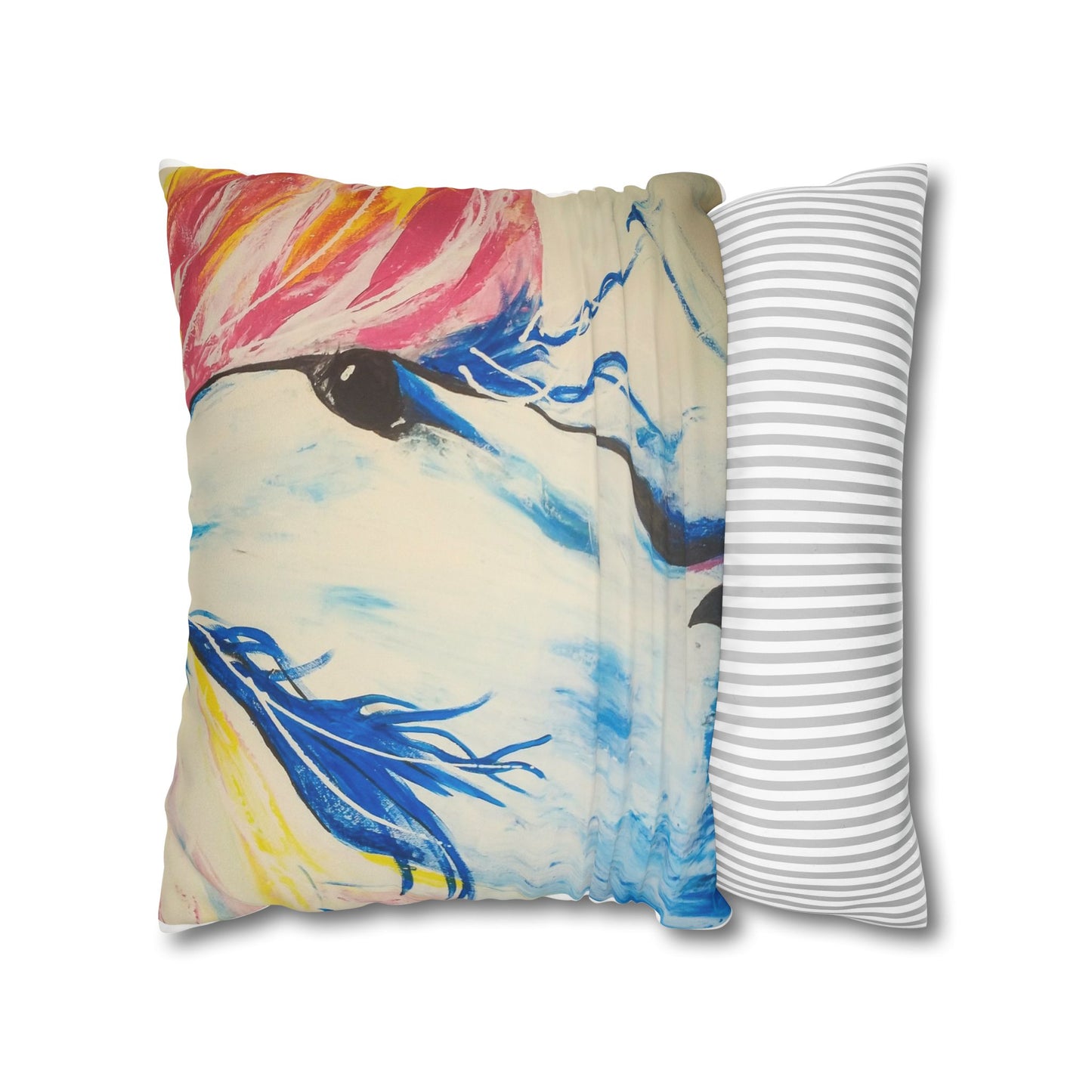 Celestial Faux Suede Pillowcase: Embrace the Magic of the Cosmos