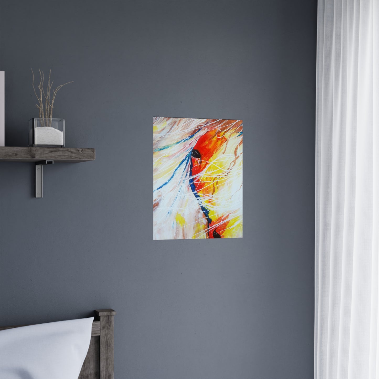 Ember Matte Poster: Ignite Your Space with Fiery Energy