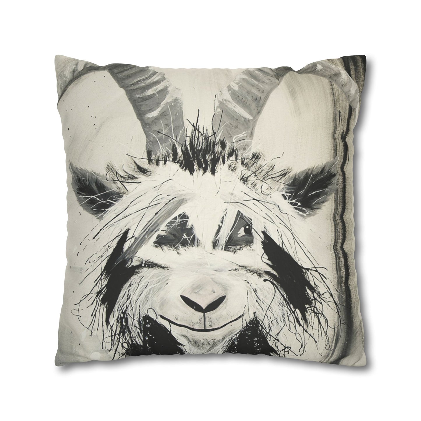 Billy - Faux Suede Square Pillowcase