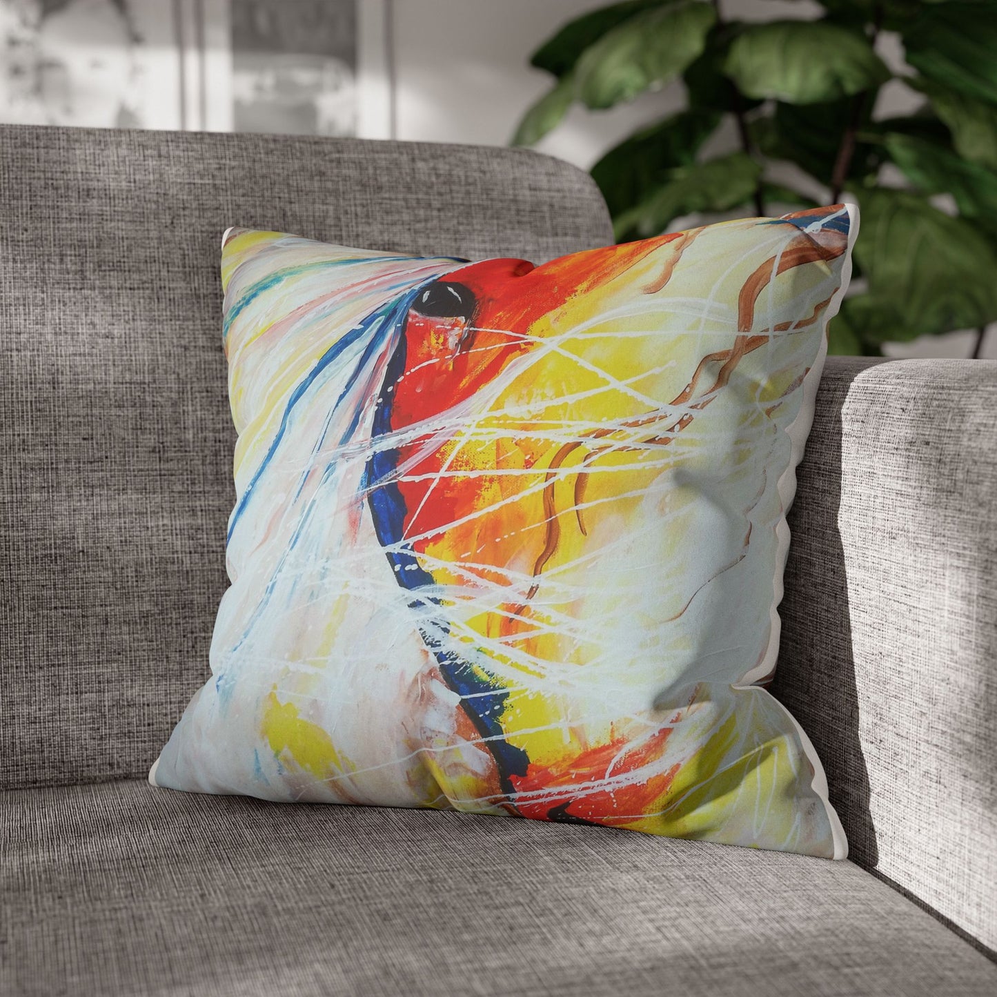 Ember Faux Suede Pillowcase: Ignite Your Space with Passionate Spirit