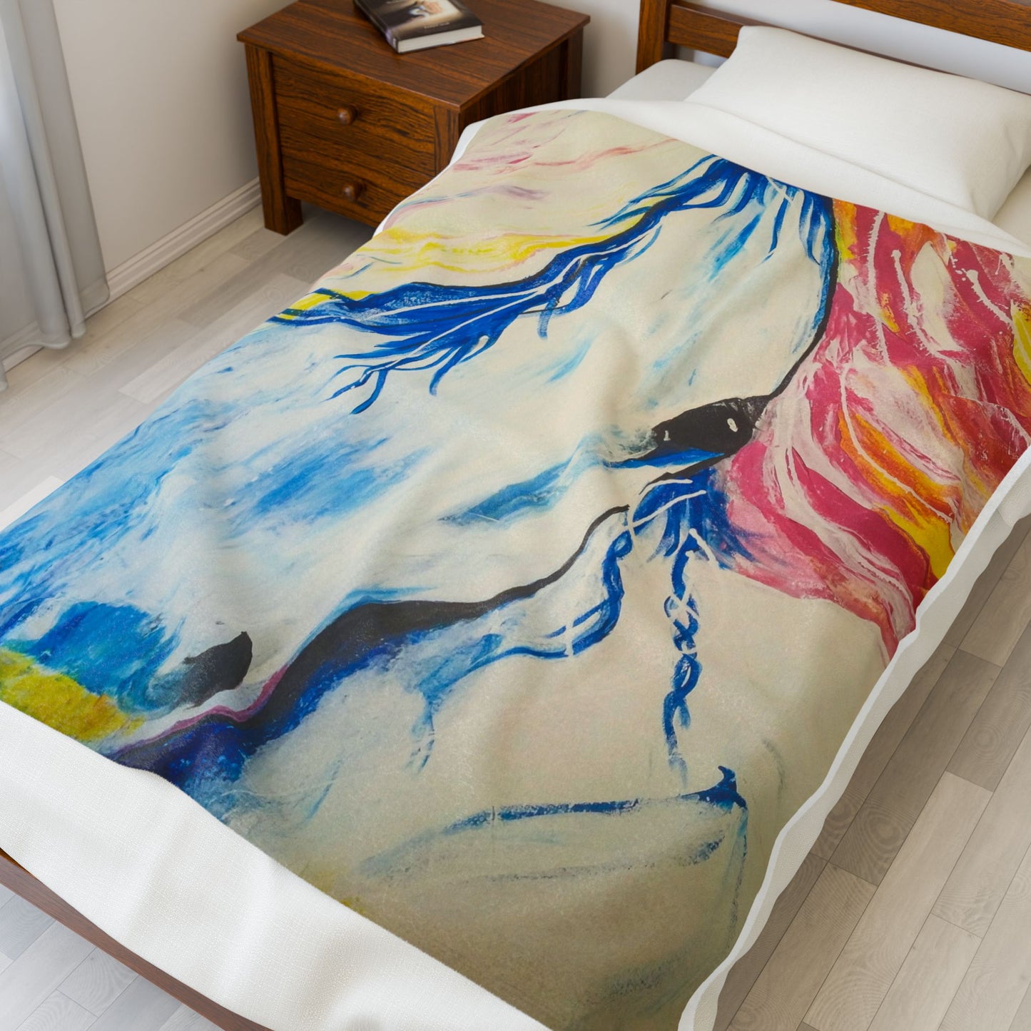 Celestial - Velveteen Plush Blanket