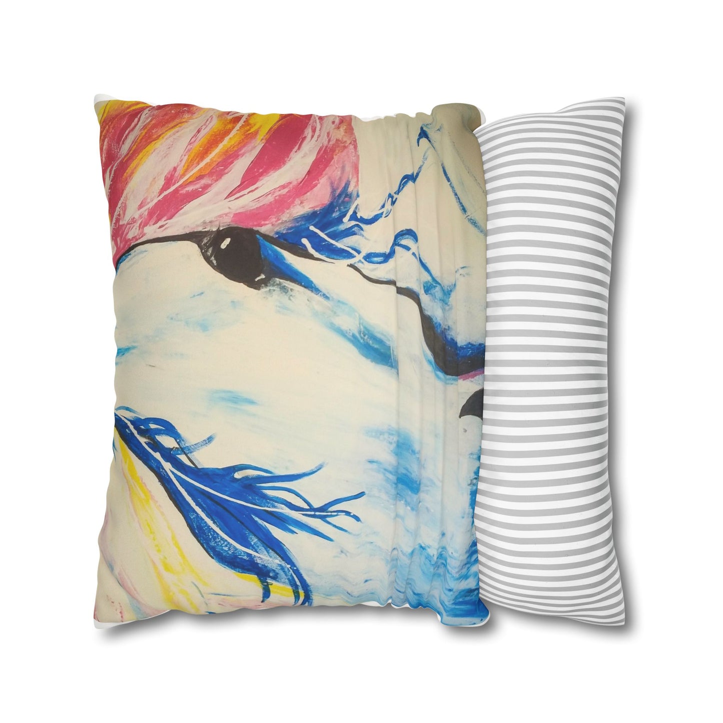Celestial Faux Suede Pillowcase: Embrace the Magic of the Cosmos