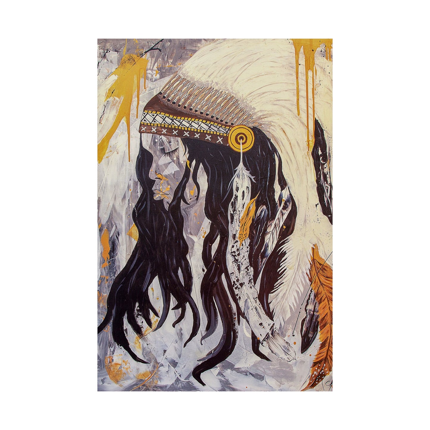 The Dreaming - The Dreaming Satin Poster: A Tribute to nature’s serenity and spiritual beauty