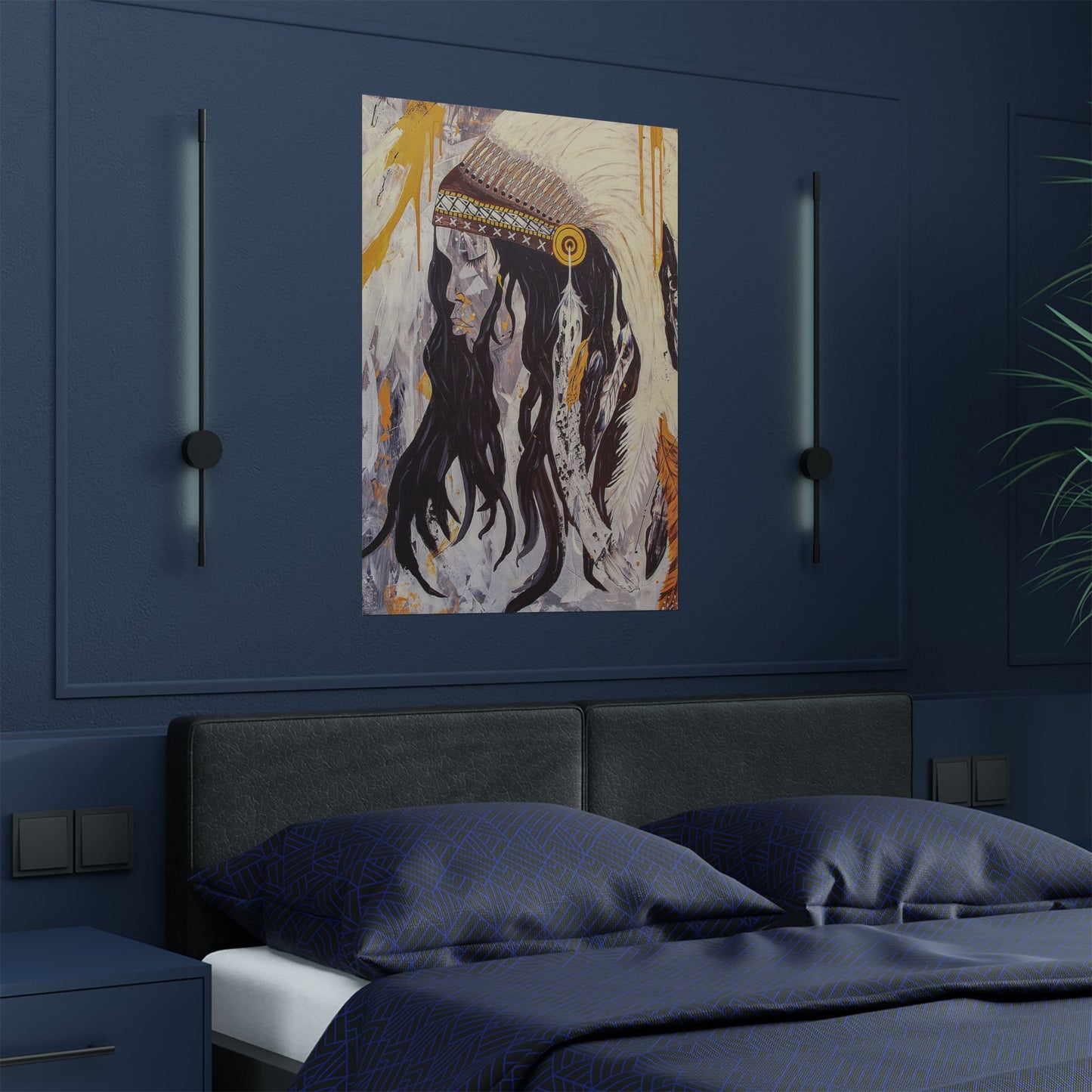 The Dreaming – Mystical Satin Poster for Soulful Spaces