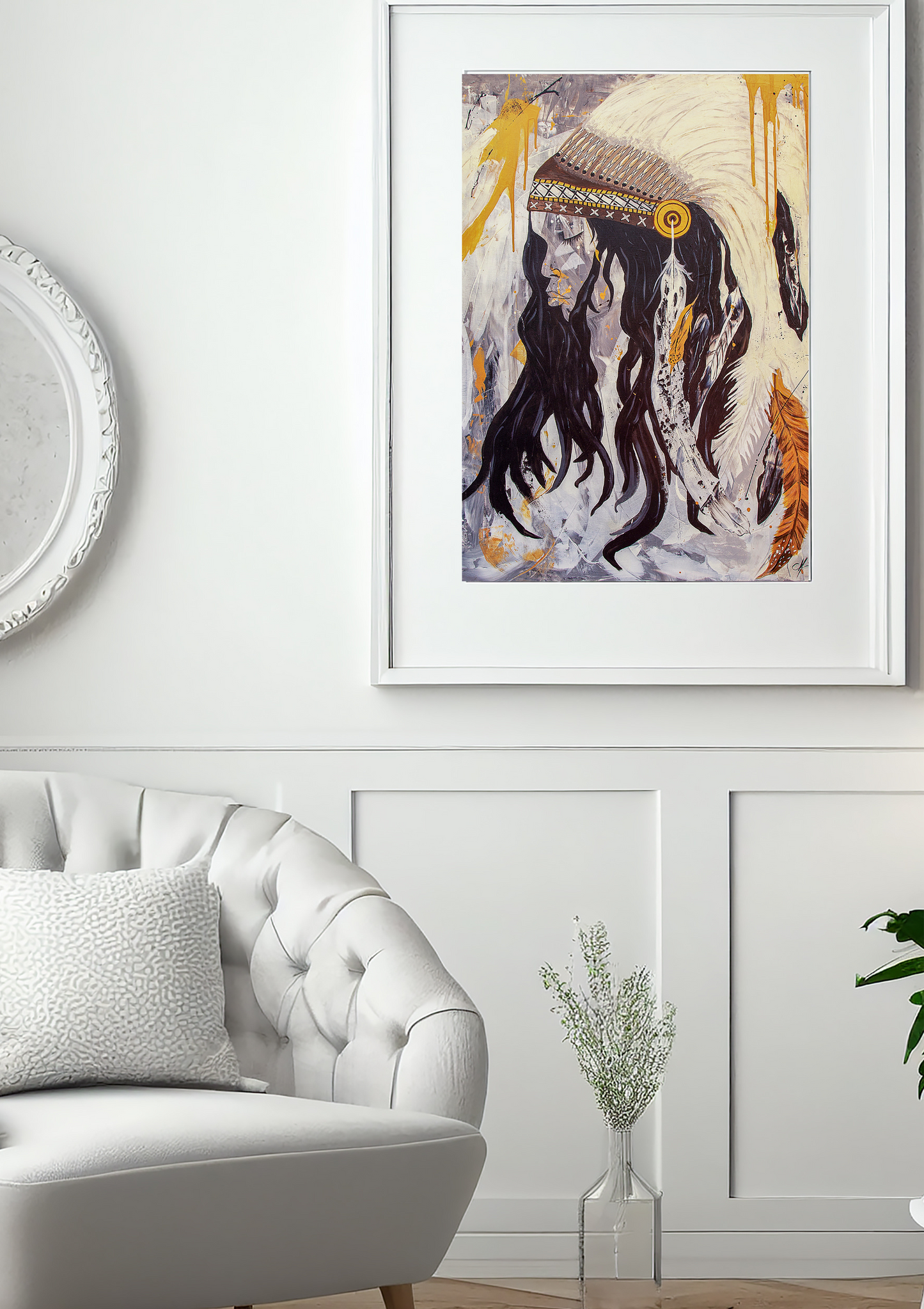 The Dreaming – Mystical Satin Poster for Soulful Spaces