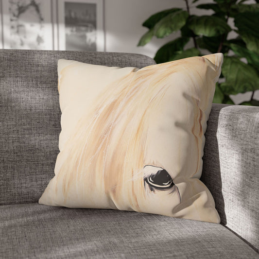 Gentle Soul Faux Suede Pillowcase: Embrace Tranquility and Inner Calm