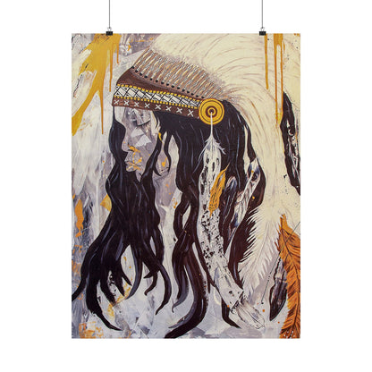 The Dreaming - The Dreaming Satin Poster: A Tribute to nature’s serenity and spiritual beauty