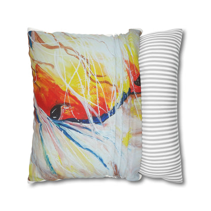 Ember Faux Suede Pillowcase: Ignite Your Space with Passionate Spirit