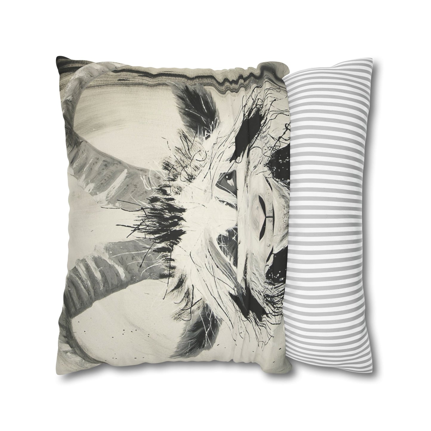 Billy - Faux Suede Square Pillowcase