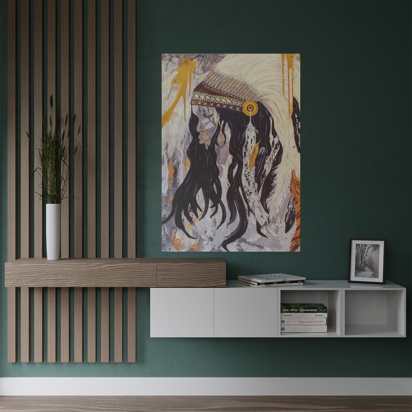 The Dreaming – Mystical Satin Poster for Soulful Spaces