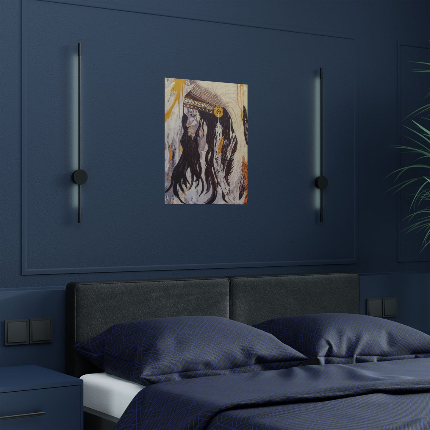 The Dreaming – Mystical Satin Poster for Soulful Spaces