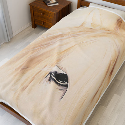Gentle Soul - Velveteen Plush Blanket