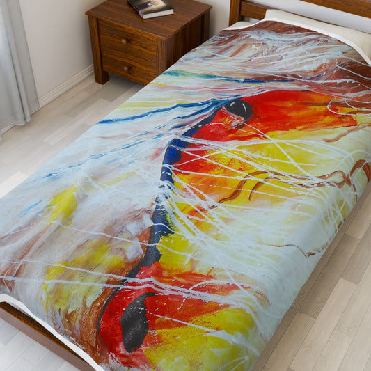 Ember -  Velveteen Plush Blanket